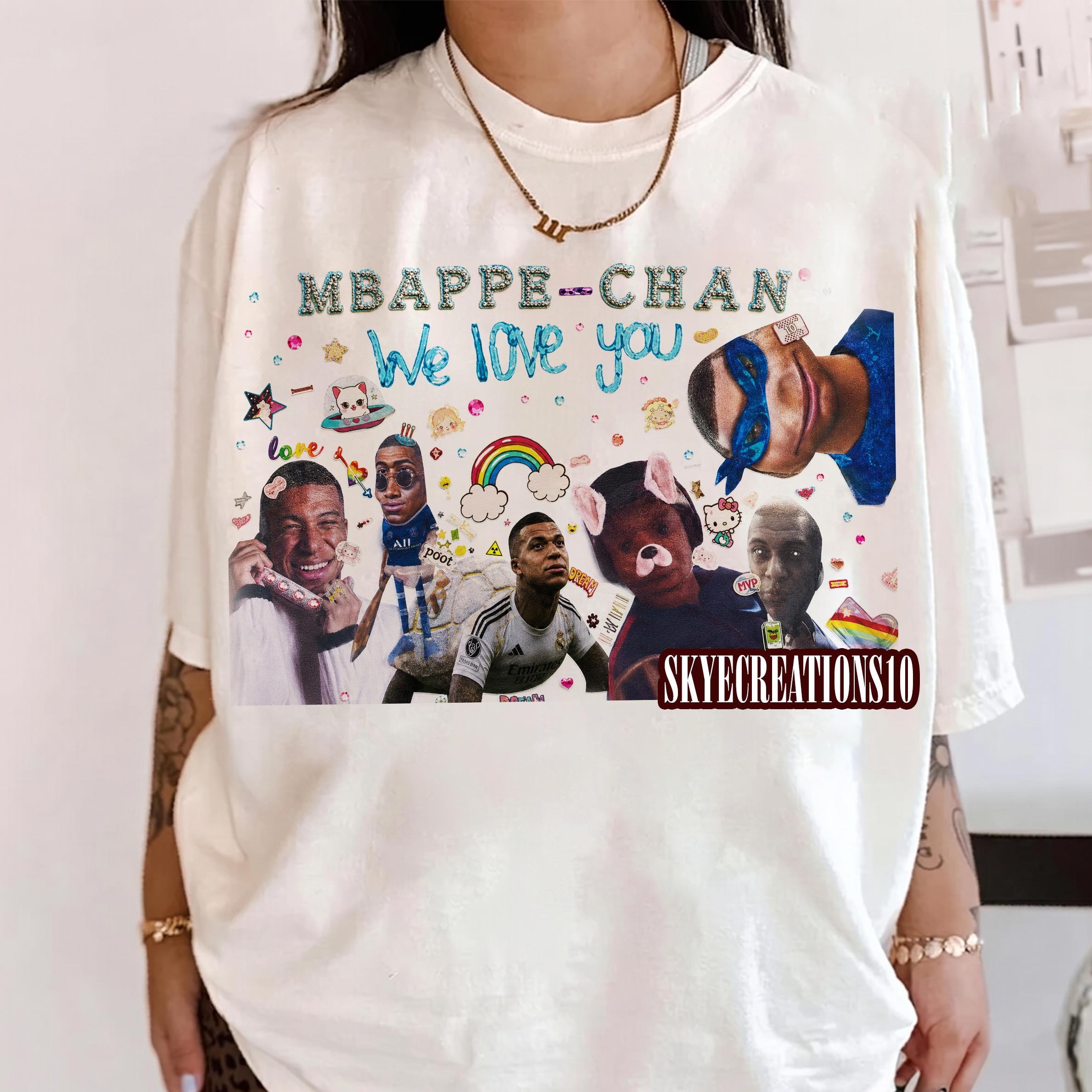 Kylian Mbapp Chan Shirt, Comfort Color Mbappe Chan, We Love You Unisex Shirt, France Soccer Shirt, Dictator Shirt, Mbappe Graphic Tee