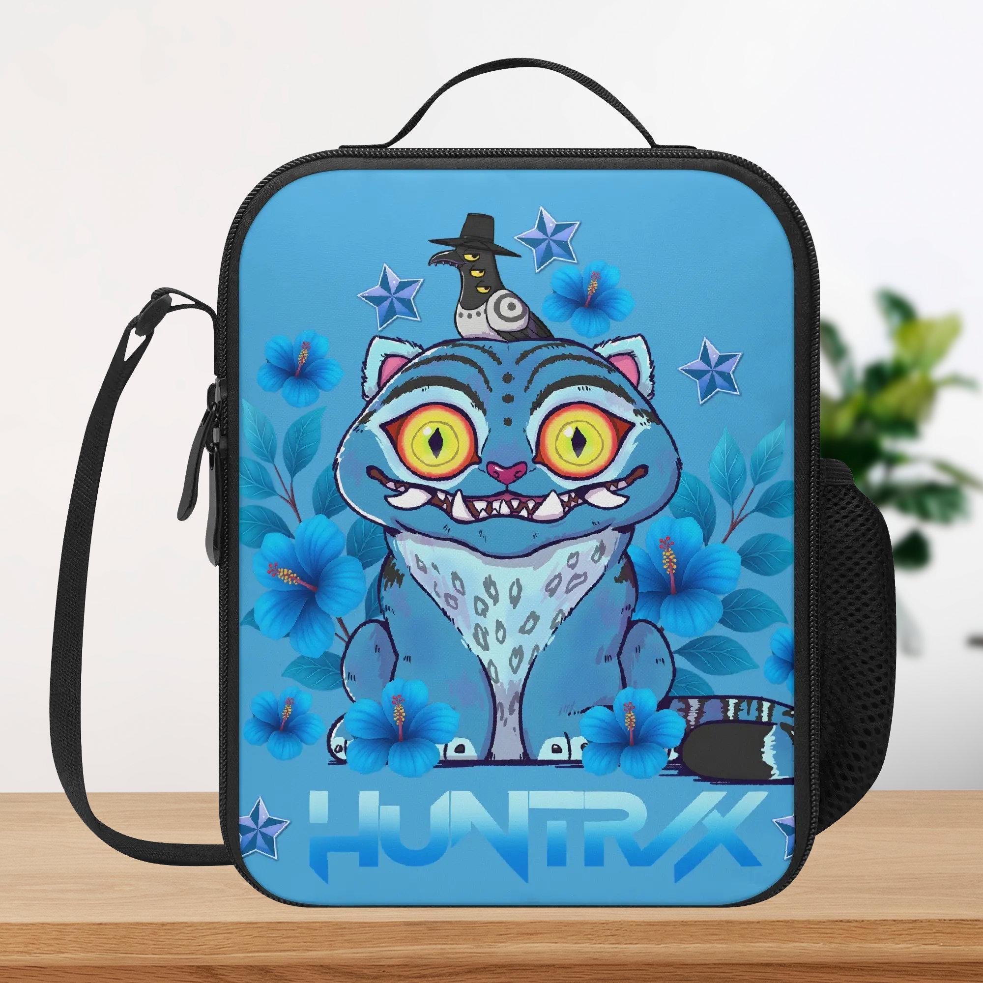 Derpy Tiger Demon Hunters Lunch Box Bag, Kpop Demon Hunters Lunch Bag, Demon Hunters Quality Keep Warm/Cold Lunch Bag