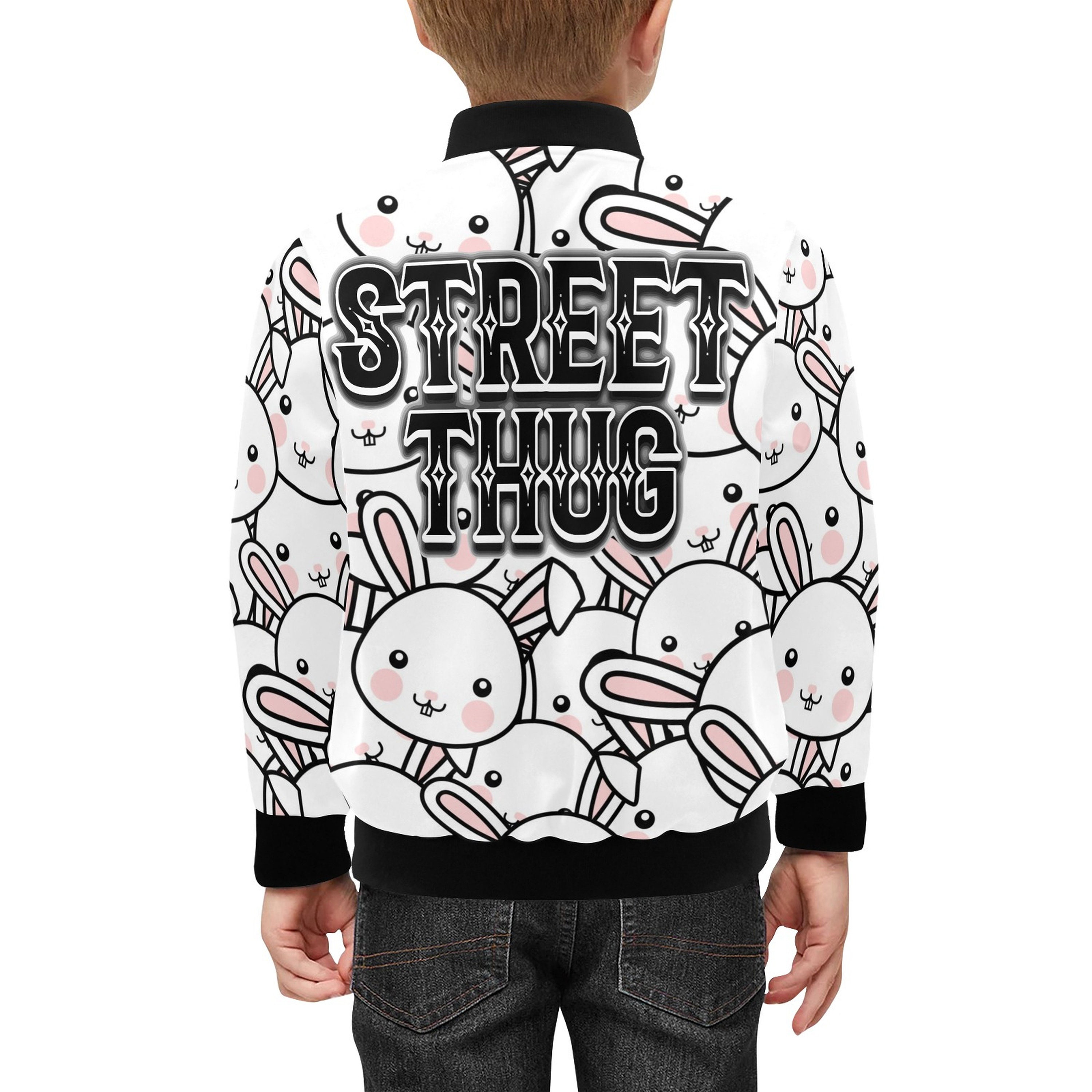 bomber jacket with pockets Thug