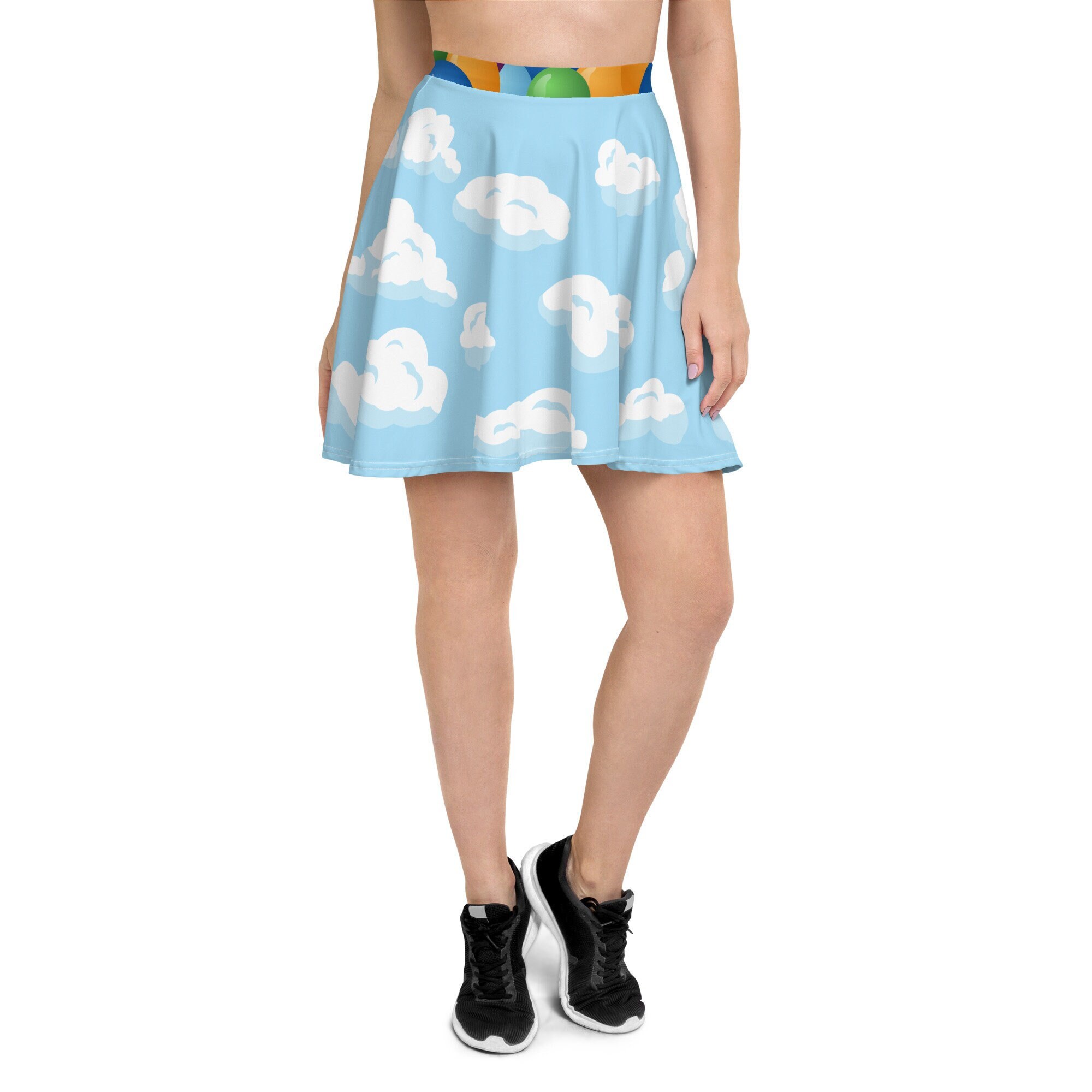 Adventure is Out There Up Running Costume Skater Skirt