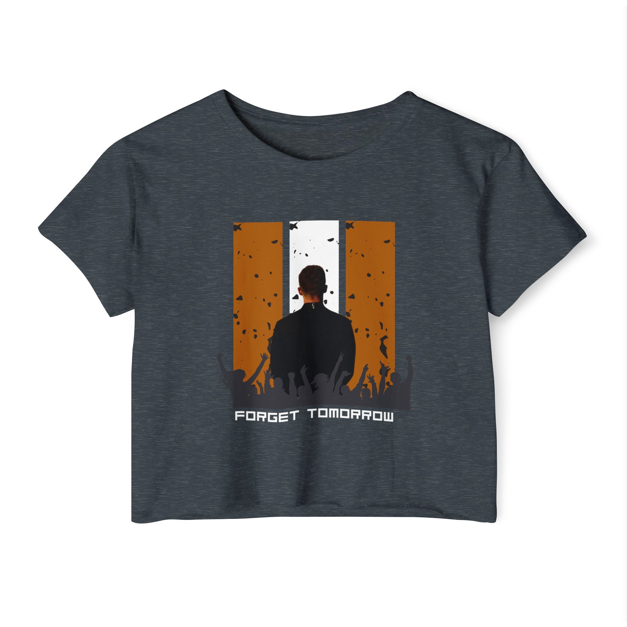 JT Justin Timberlake Forget Tomorrow Concert Crop Top Women's Festival Crop Top