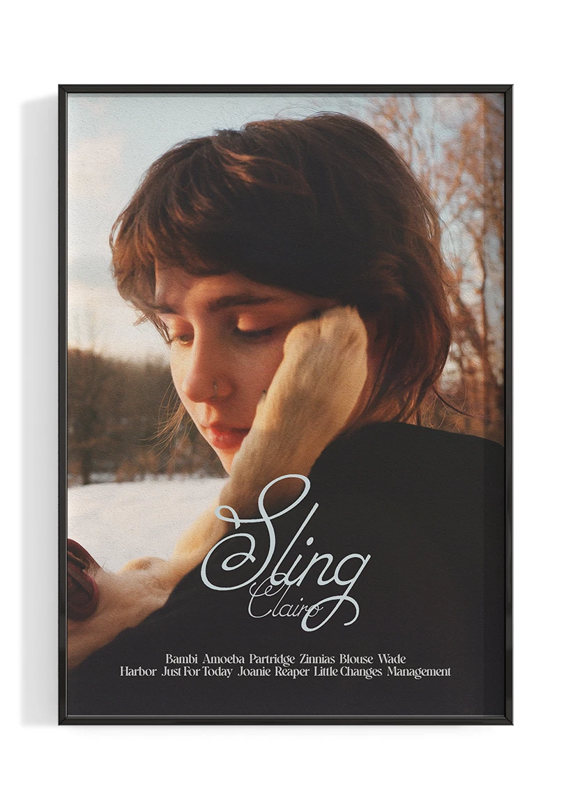 Clairo 'Sling' Poster, Gift for Mother's Day, Father's Day