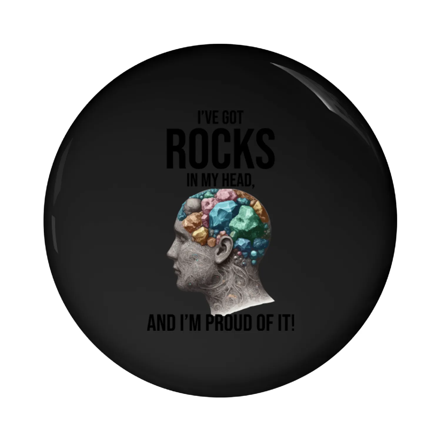 Rock Collecting Collector Geology Fossil Collector Pin Buttons