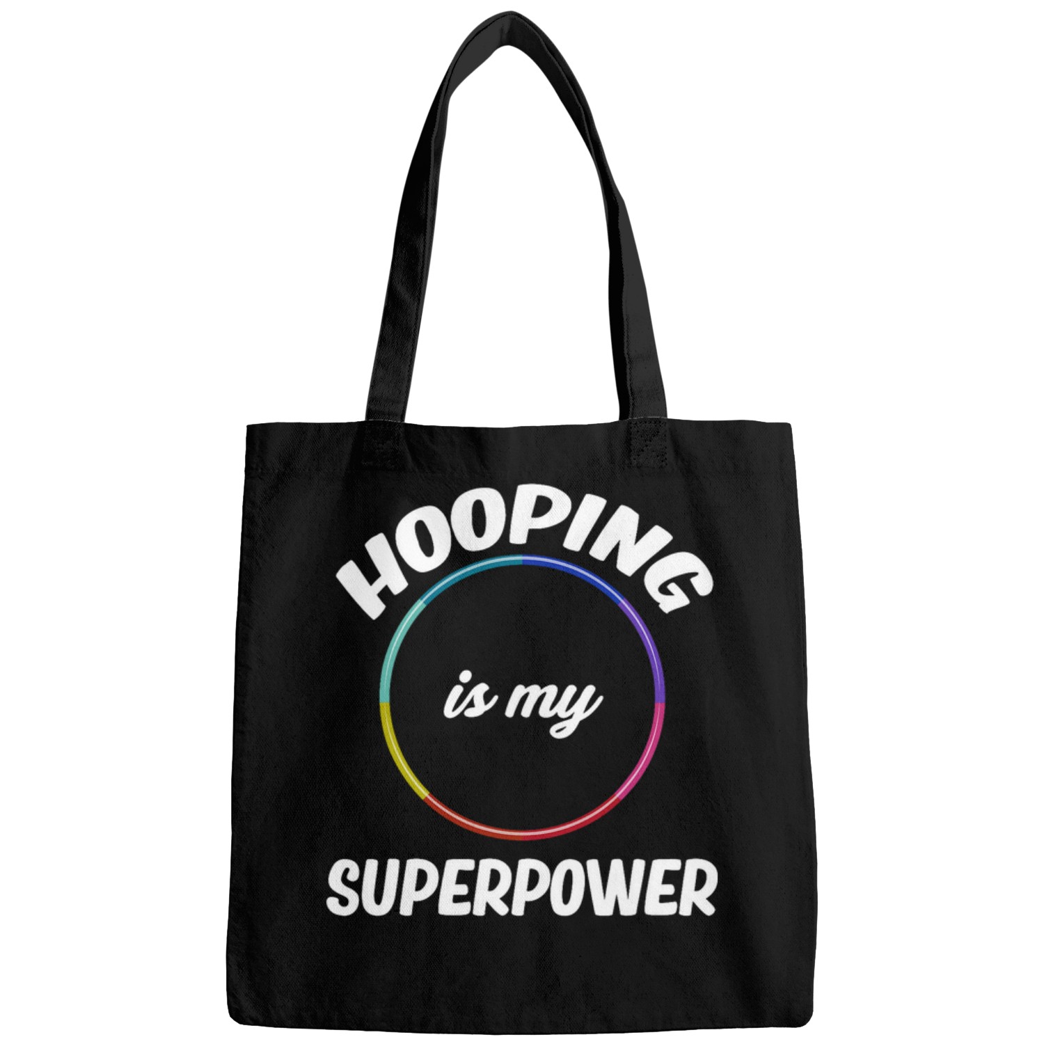 Hooping Is My Superpower Jugglers Gymnastic Baton Twirling Bags