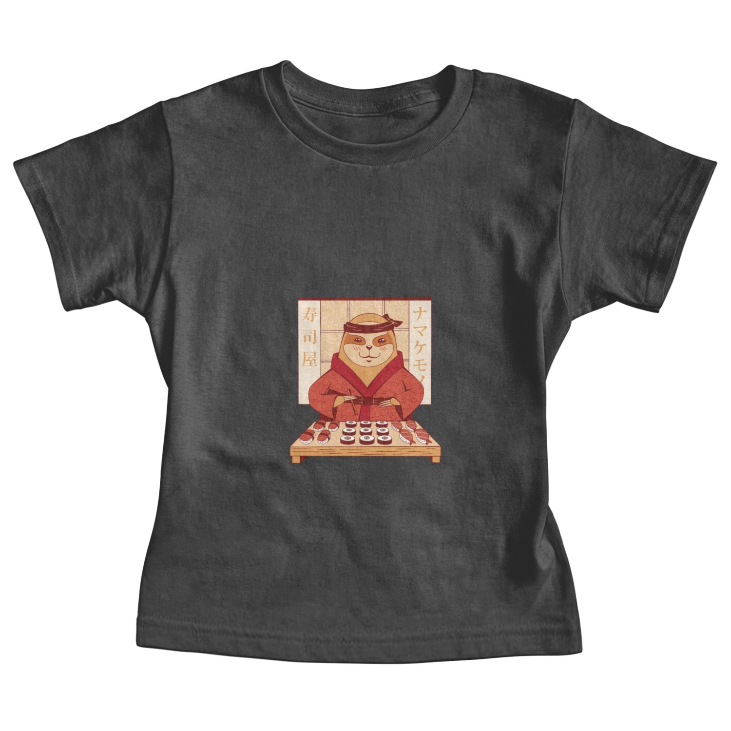 Sloth eating sushi Baby Tees