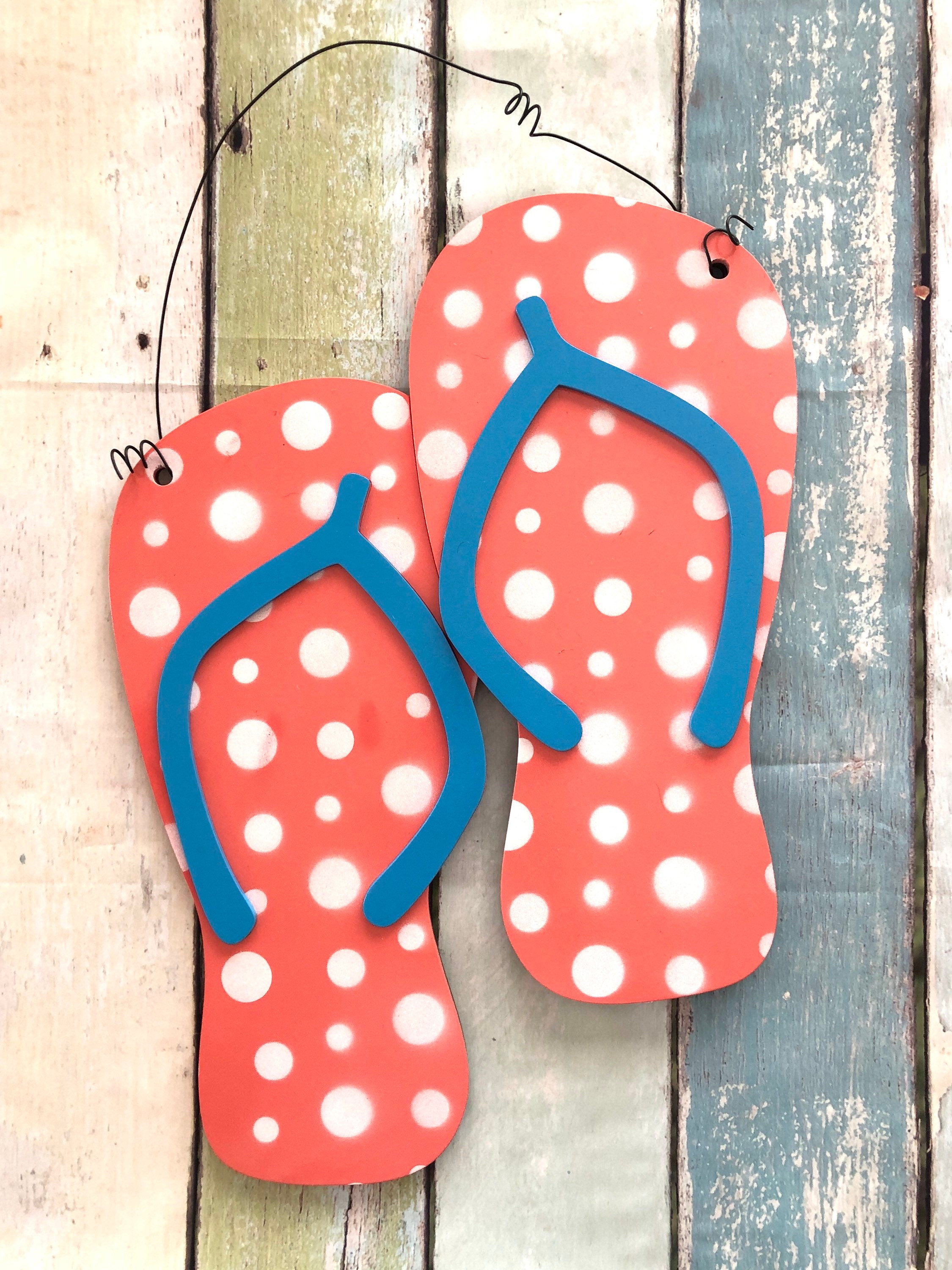 Giant Flip Flop Door Hanger