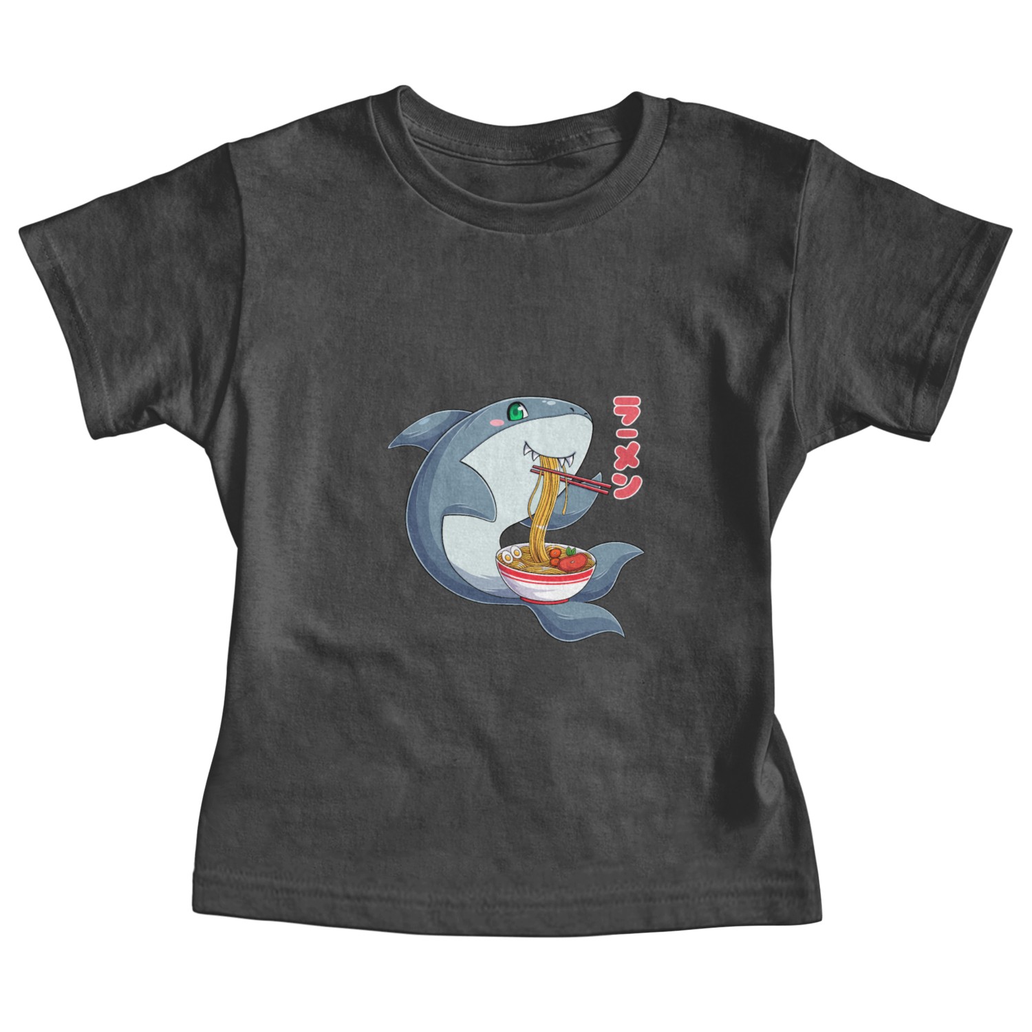 Kawaii Shark Ramen Noodles Japanese Anime Noodle S Baby Tees