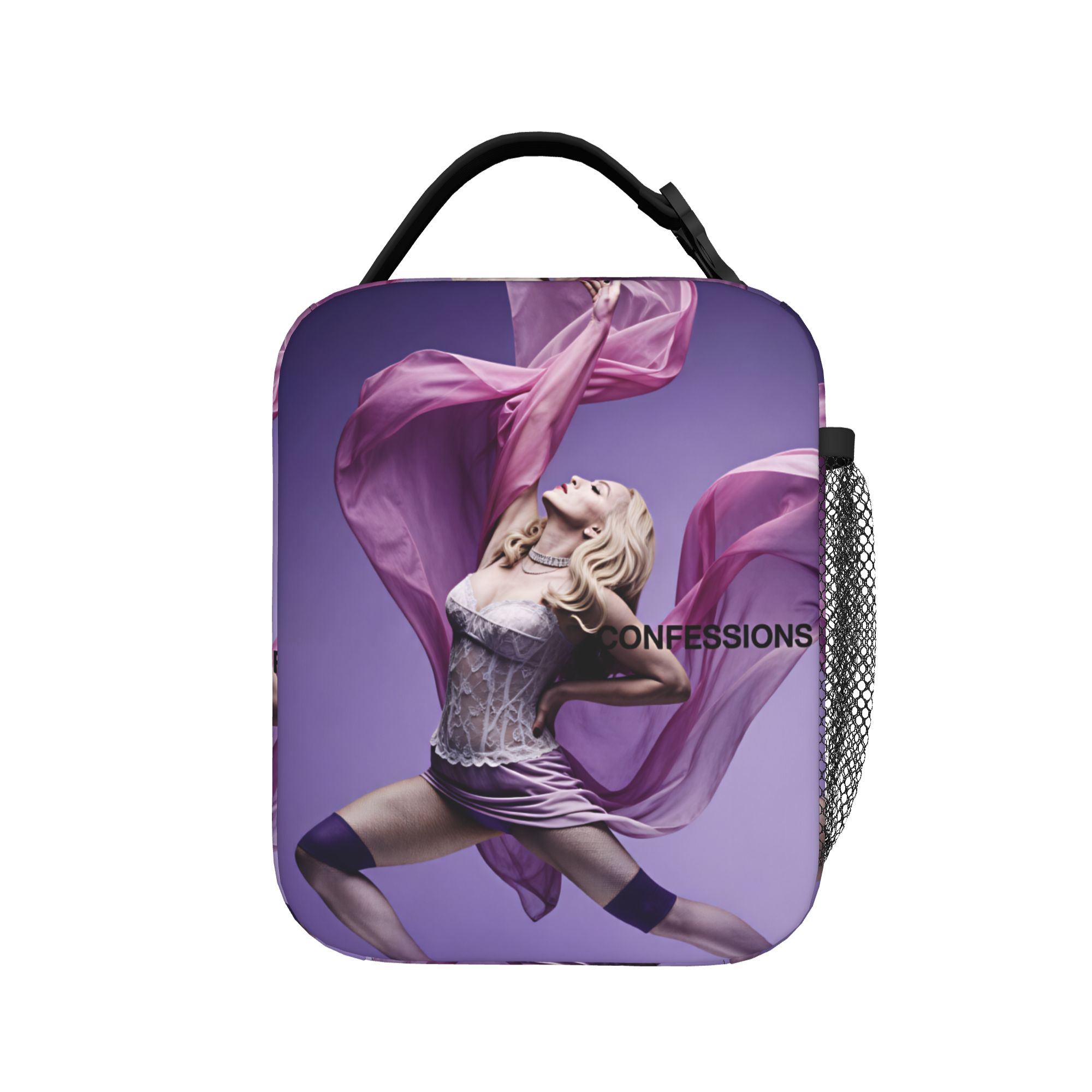 I Feel So Free Album 2026 M-Madonnas Lunch Bag for Kids Picnic Cooler Oxford Thermal Tote