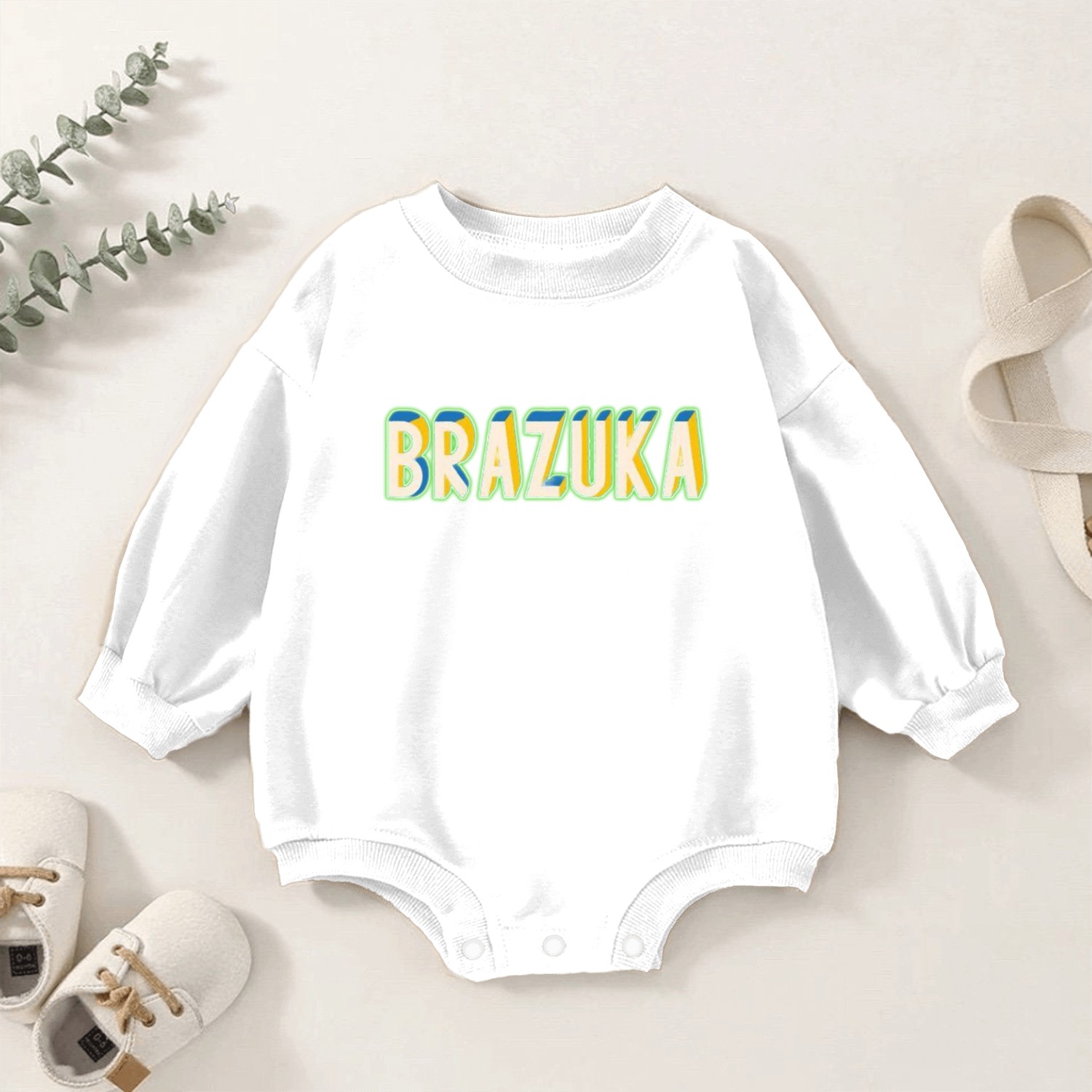 BRAZUKA Baby Romper Sweatshirts