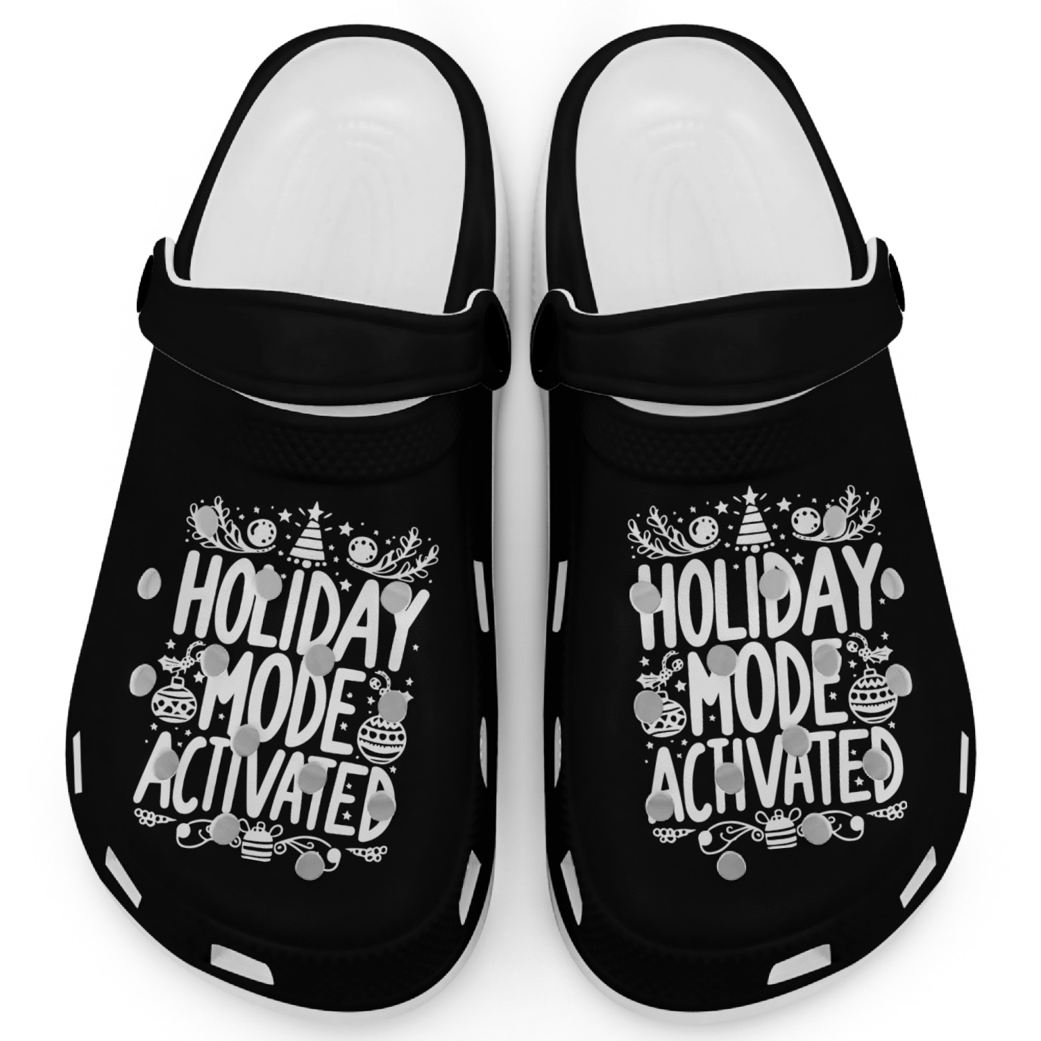 Holiday Mode Activated Clogs