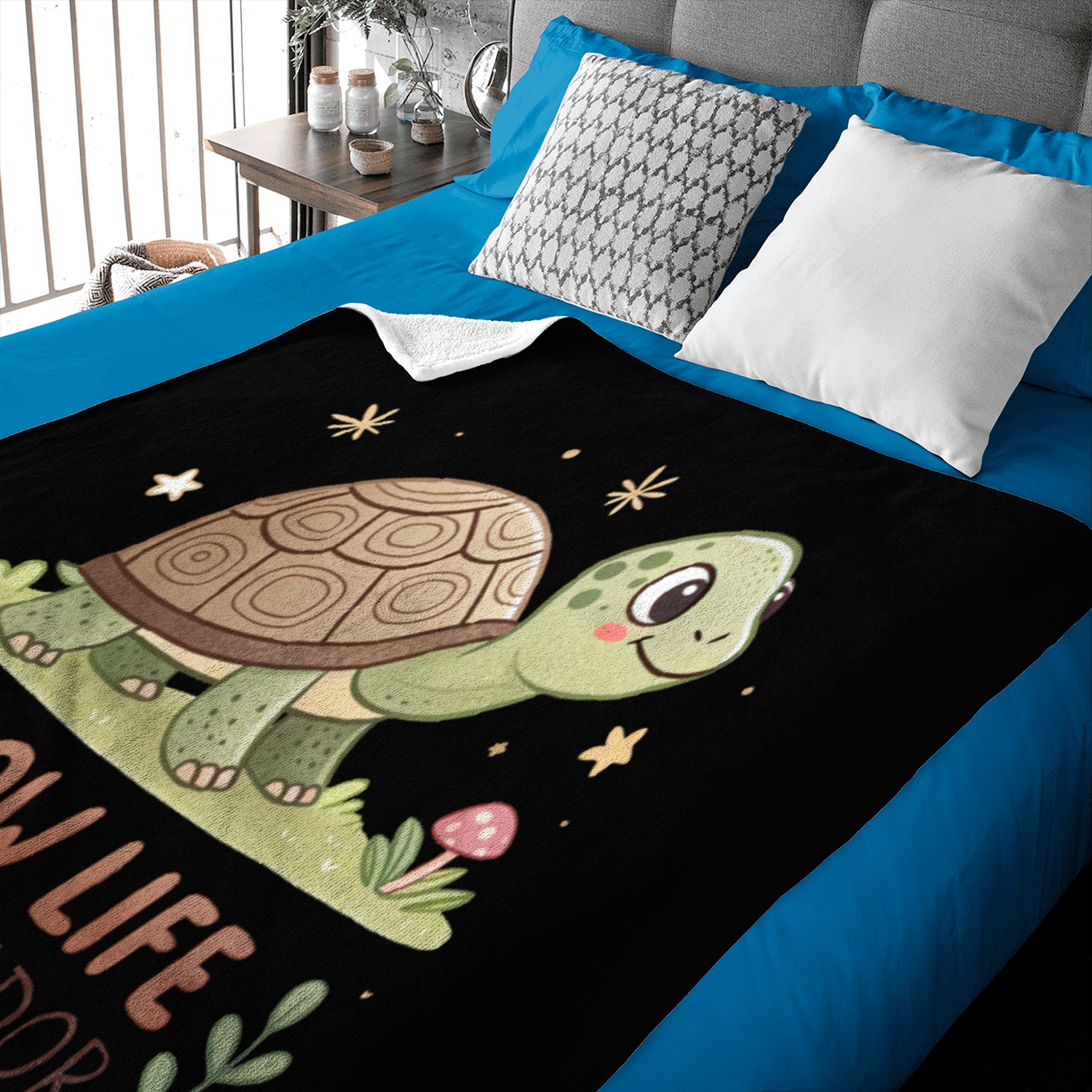 Bristlecone the Time Philosopher Baby Blankets
