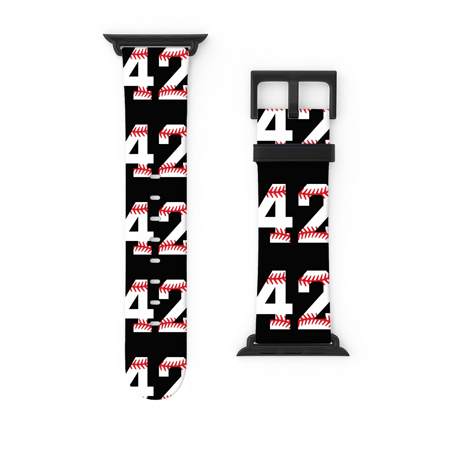 Number 42 Forty Two Baseball Lucky Favorite Jersey Watch Bands For Apple Watch
