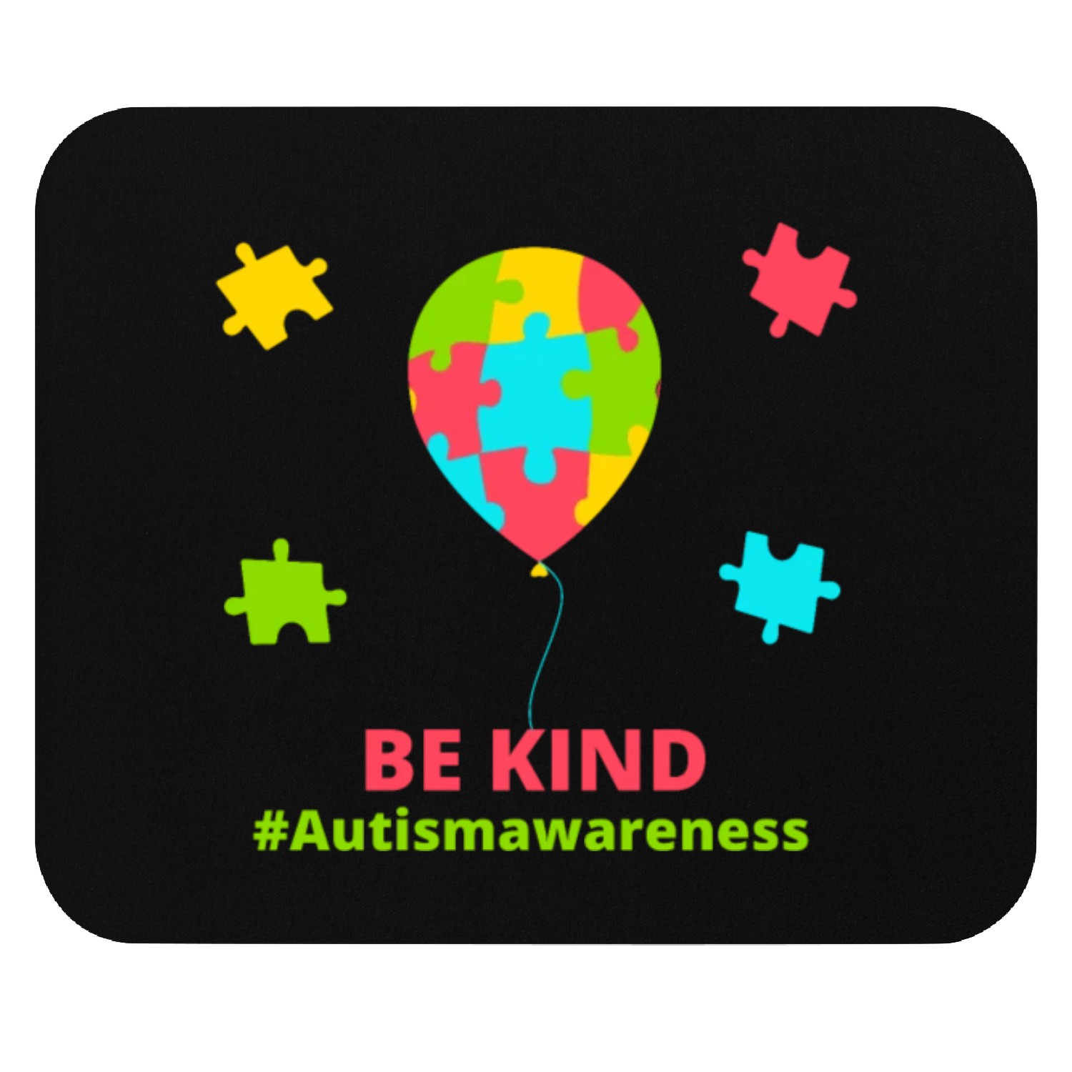 be kind autism awareness Mouse Pads