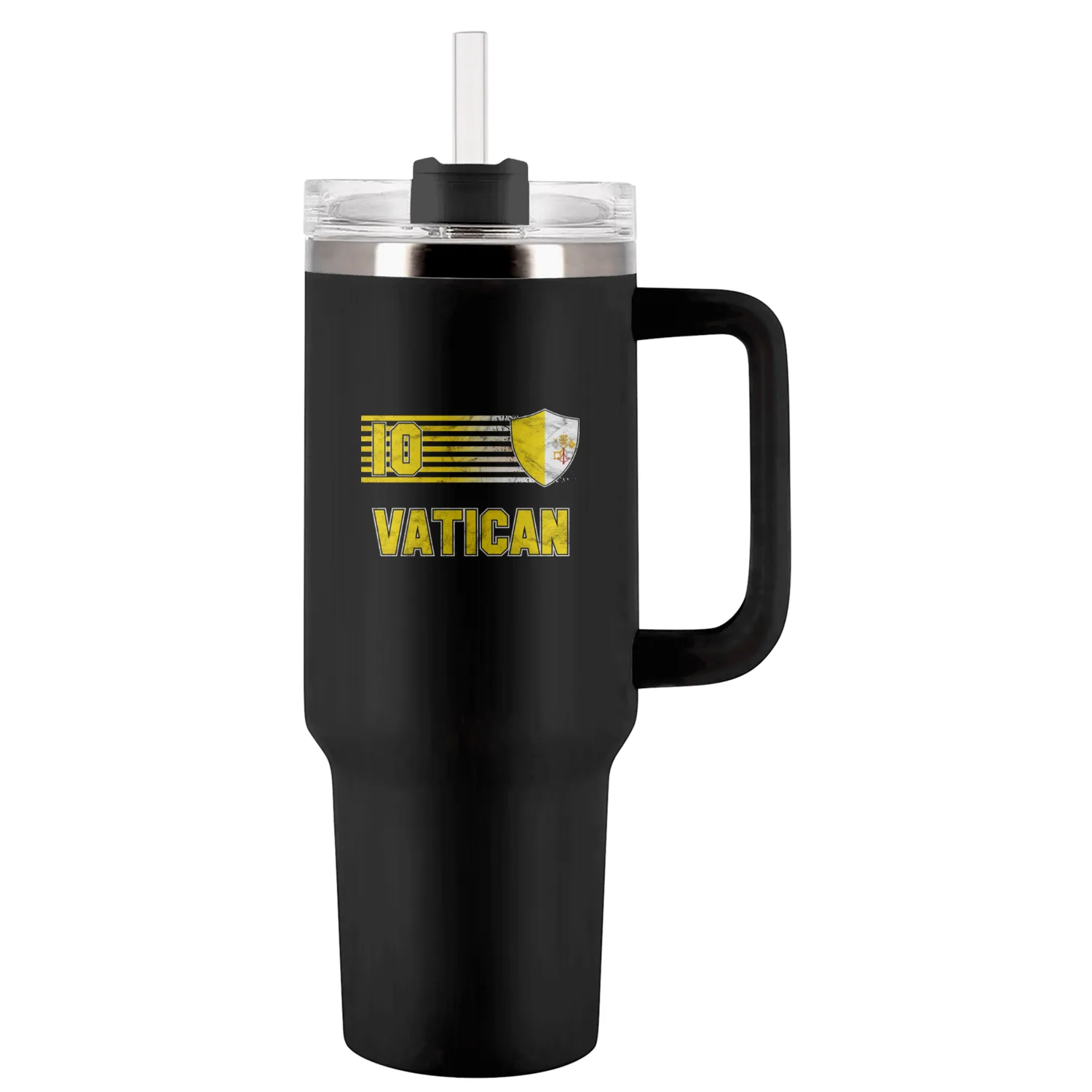 Vatican Tumblers 40 Oz With Handle