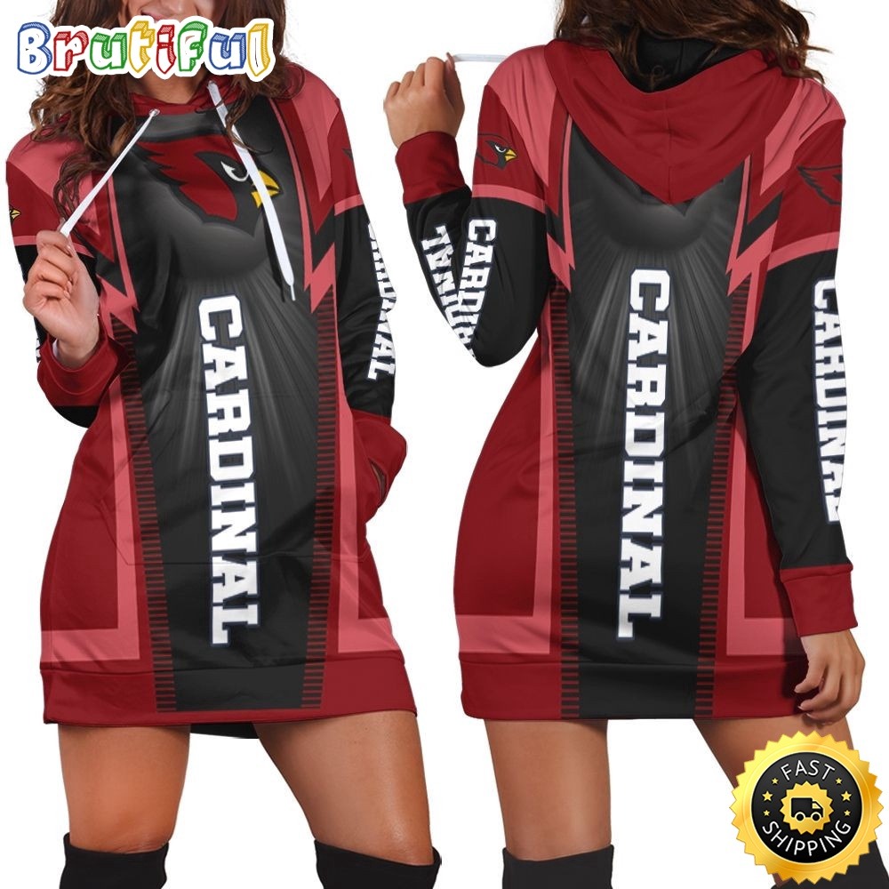 Arizonna Cardinals Hoodie Dress Print 3D Hoodie Women For Fans