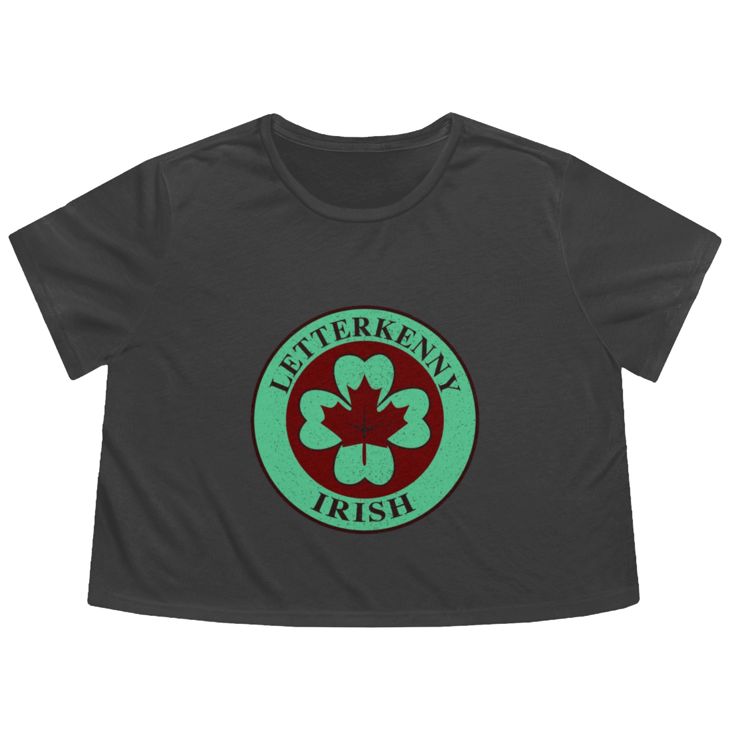 Letterkenny Irish Flowy Cropped Tees