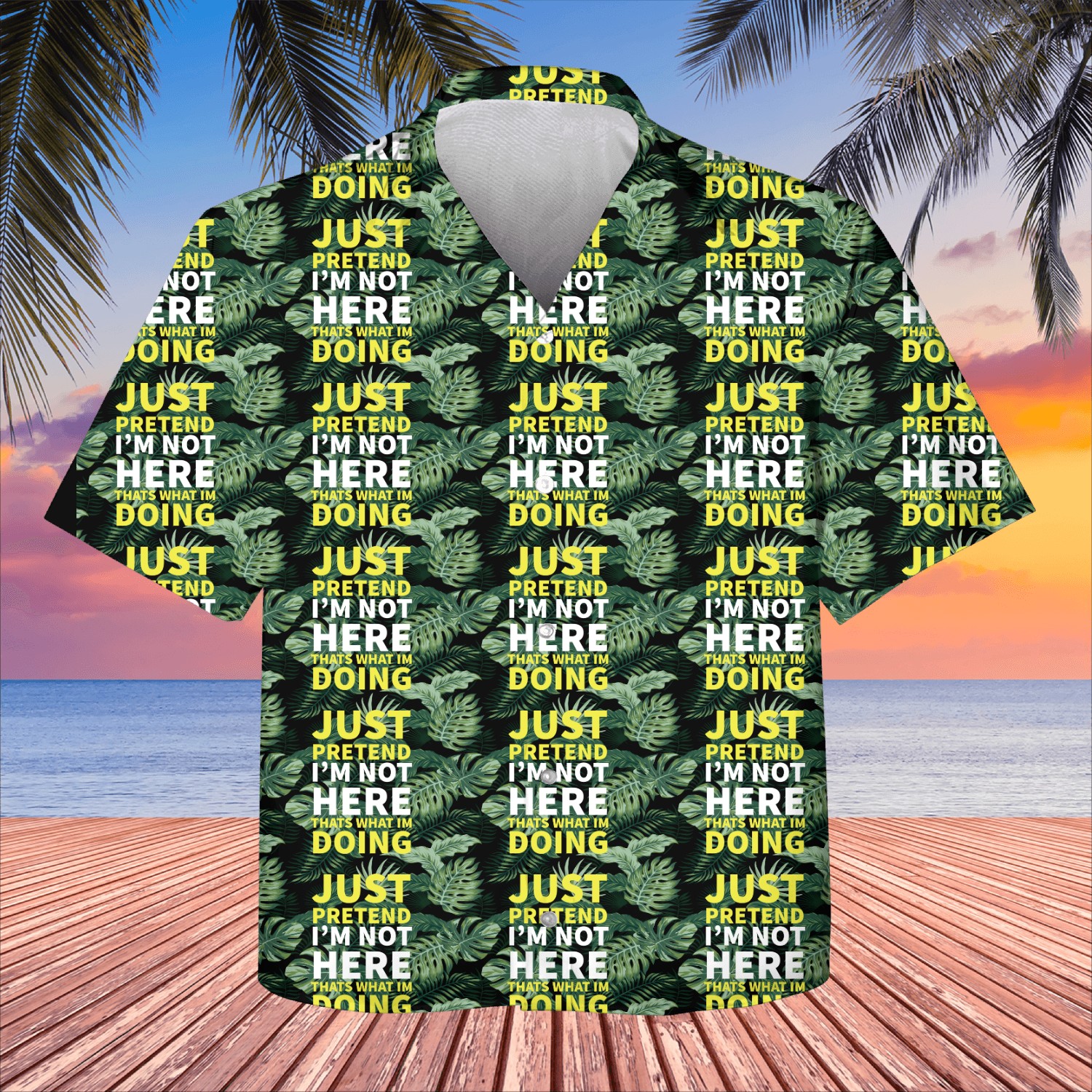 just pretend i'm not here thats what im doing Kids Hawaiians