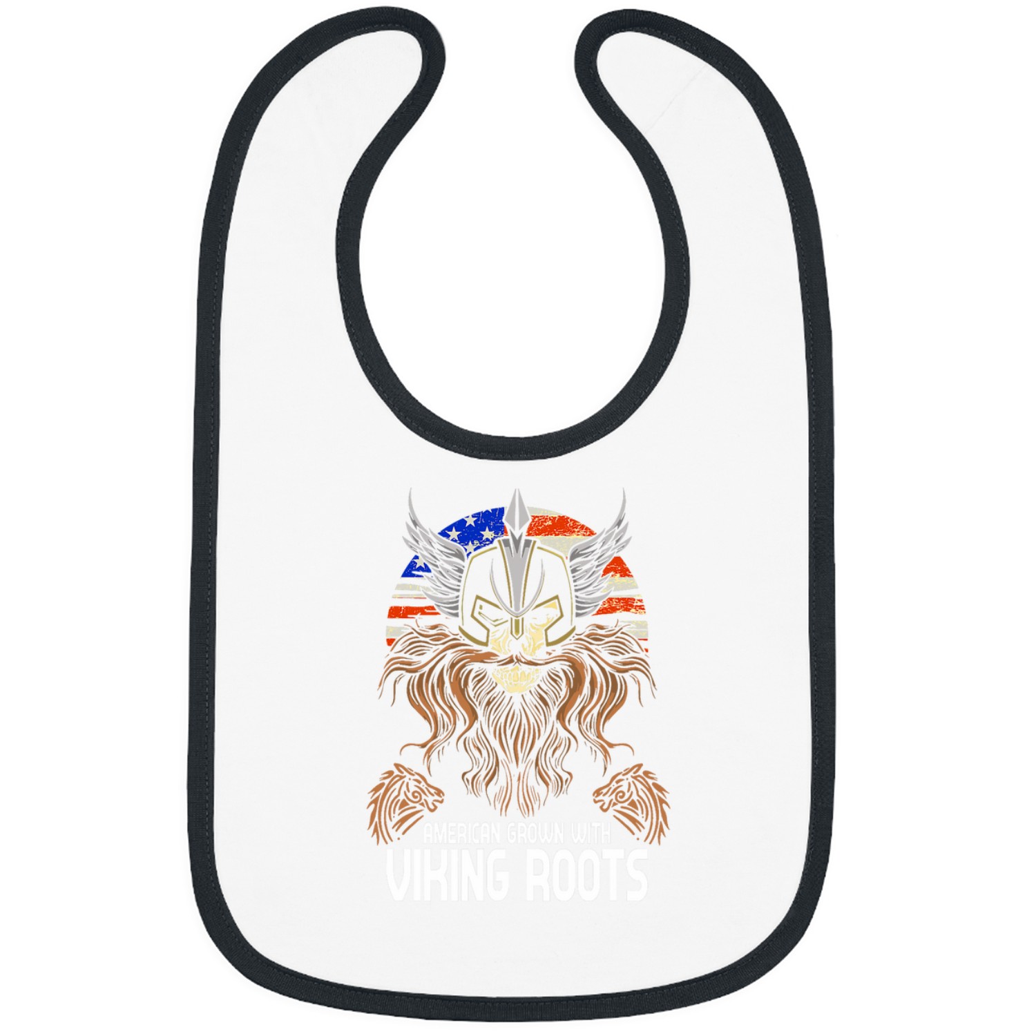 American grown with Viking Roots 1 Bibs