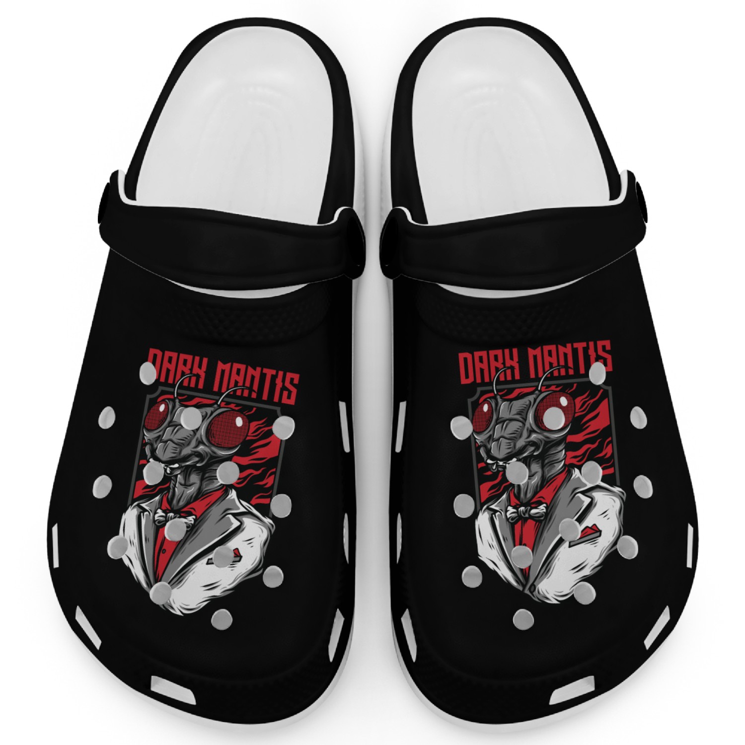 dark mantis Clogs