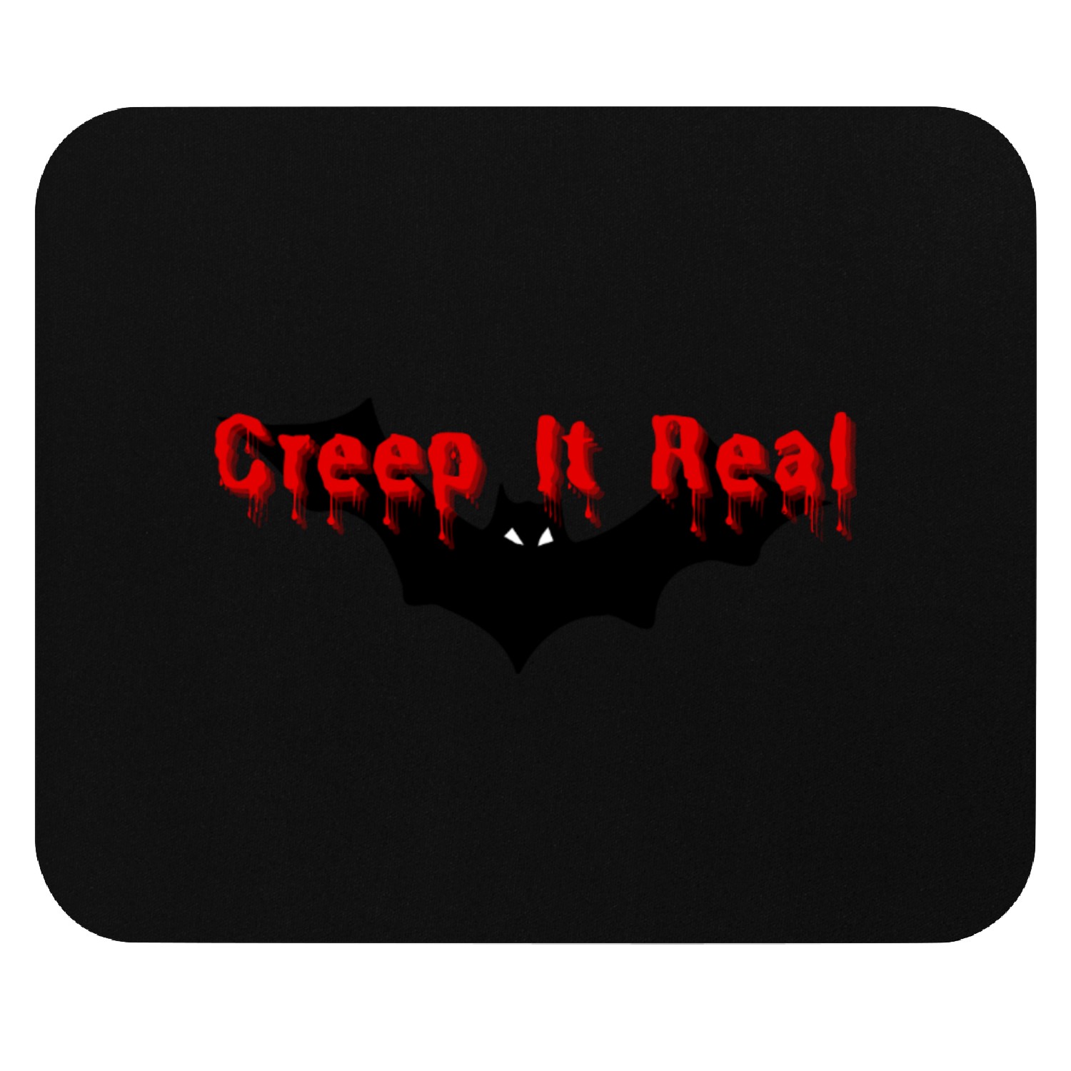 Creep It Real – Halloween Bat Design Mouse Pads