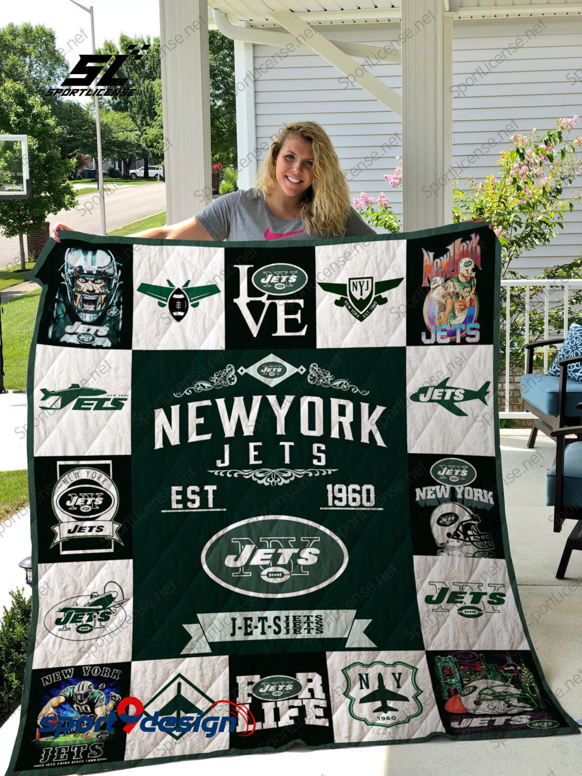 New York Jets Blanket And Quilt Gift For Fans