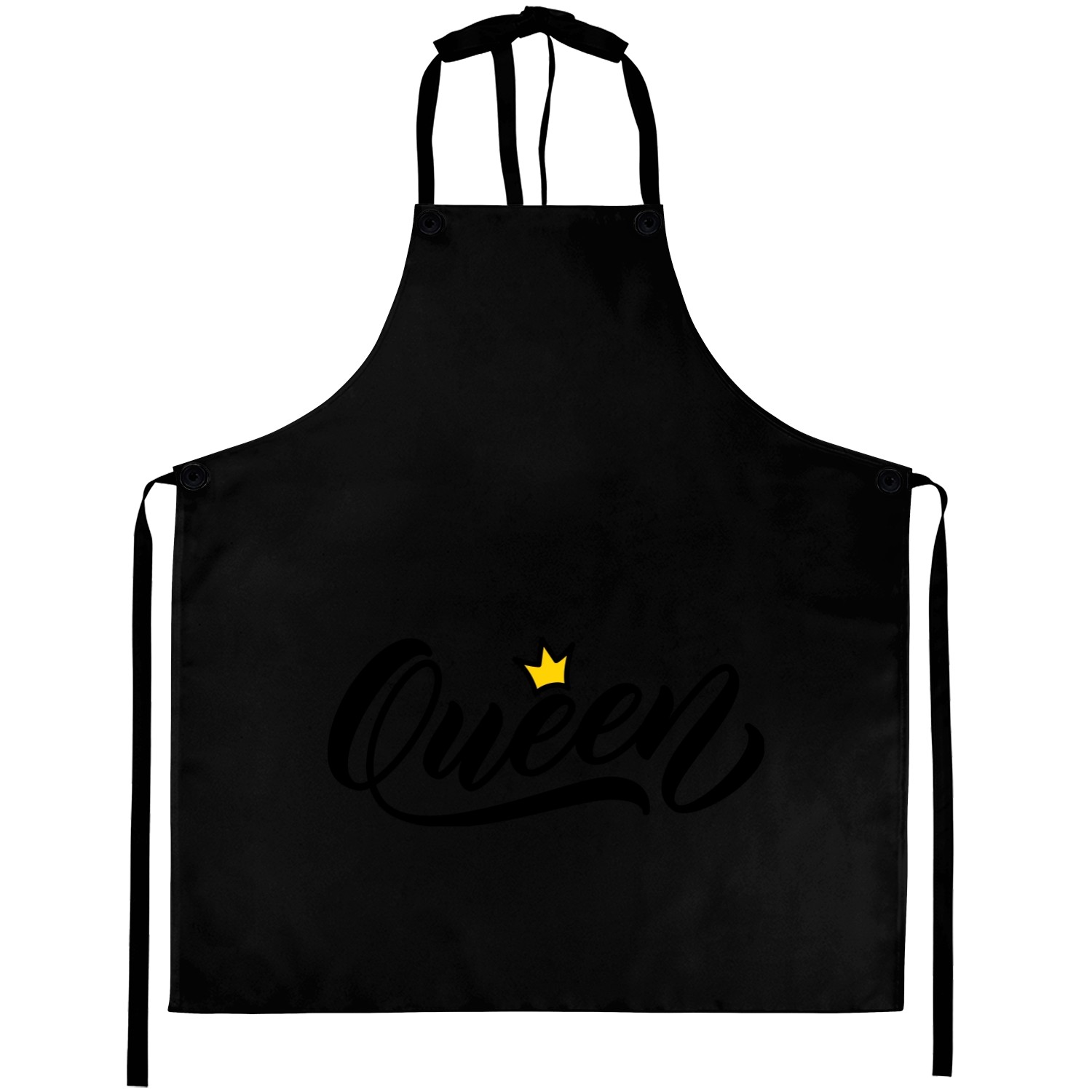 Queen Crown woman mom mother wife Aprons