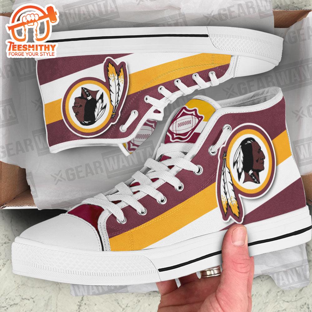 Washington Redskins High Top Shoes