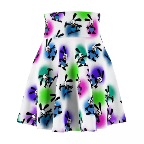 Oswald the Lucky Rabbit Women's Skater Skirt