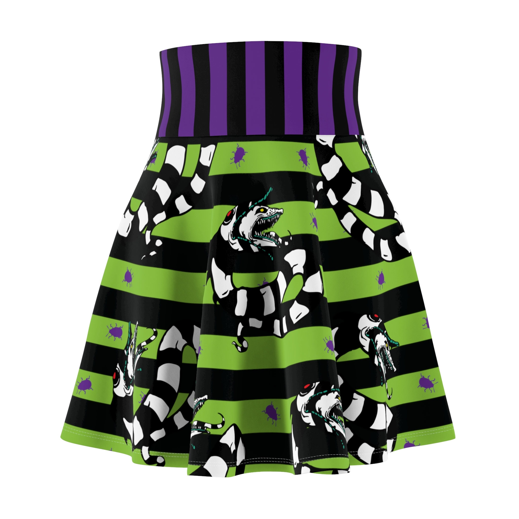 Beetle Inspired Women's Skater Skirt Halloween Costume