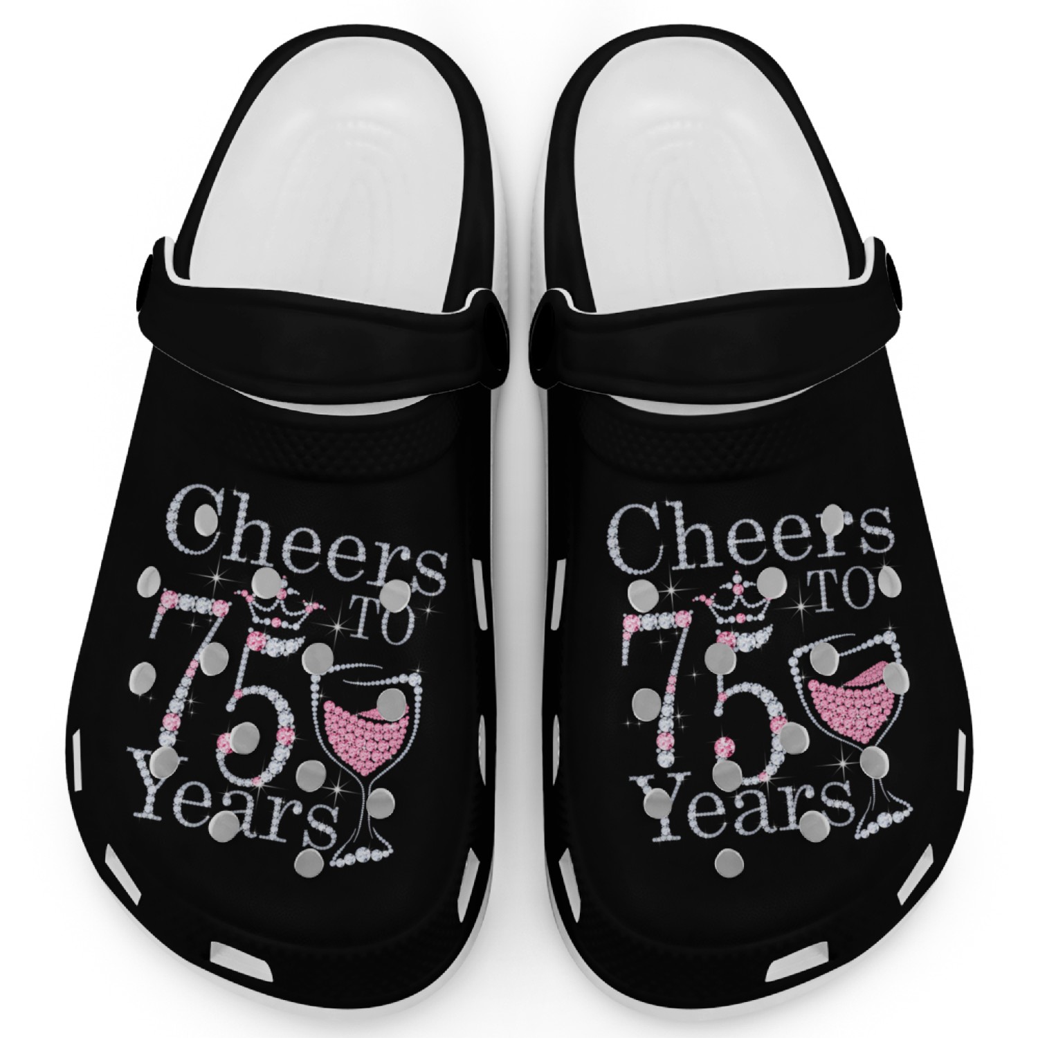 Cheers To 75 Years 1947 75Th Fors Clogs