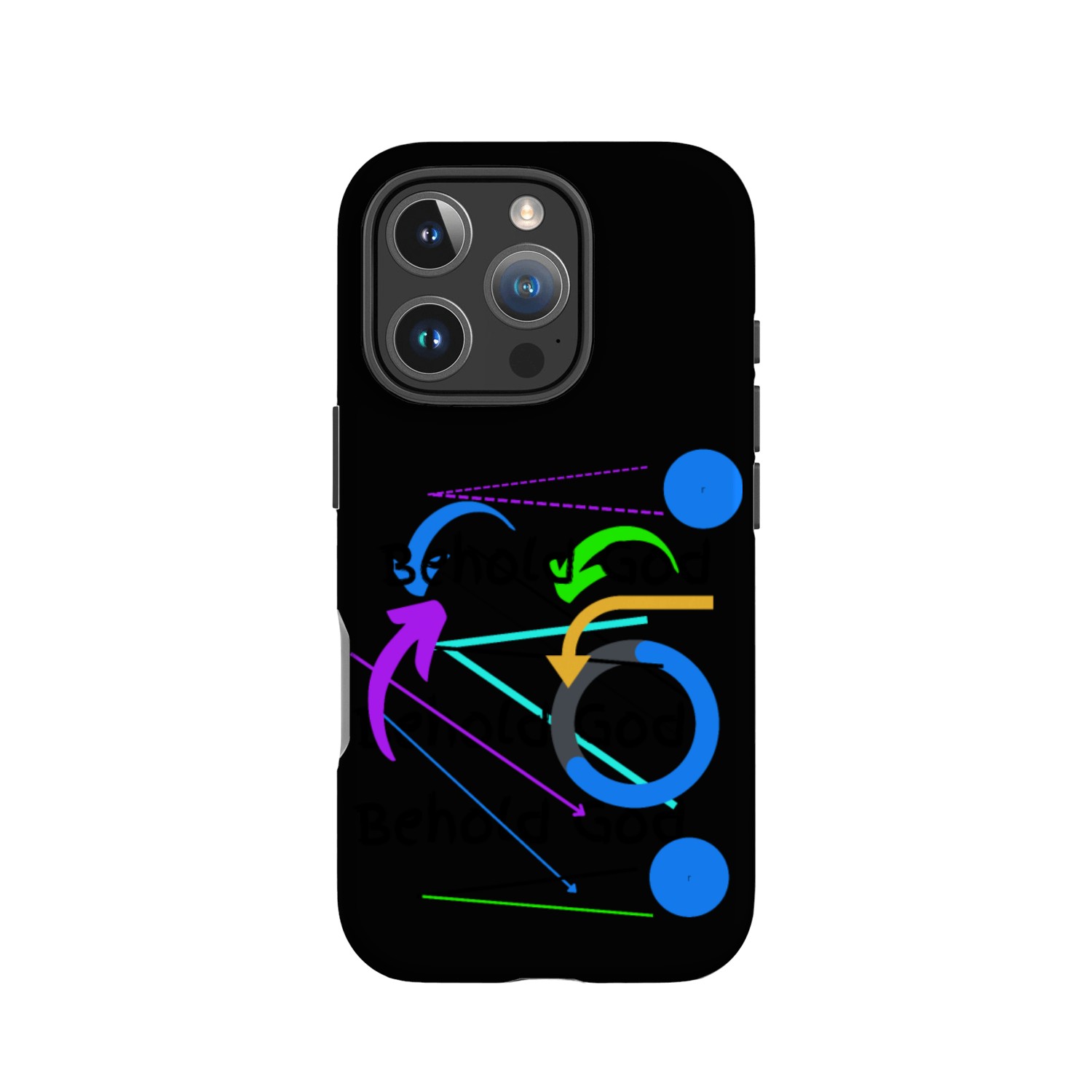 Behold God IPhone Cases