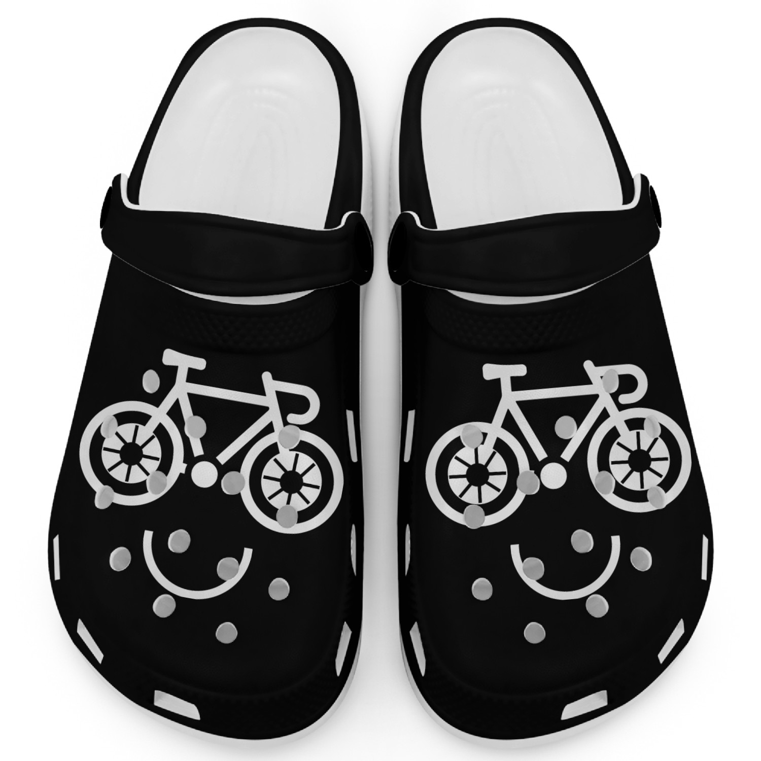 Happy cycling Clogs