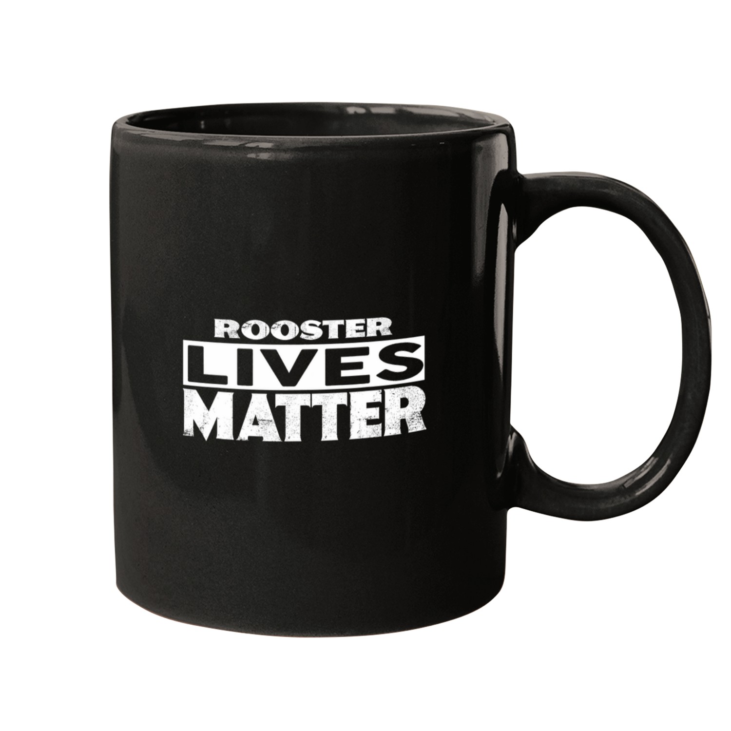 Chicken Lover ROOSTER Lives Matter 2ROOSTERS Mugs