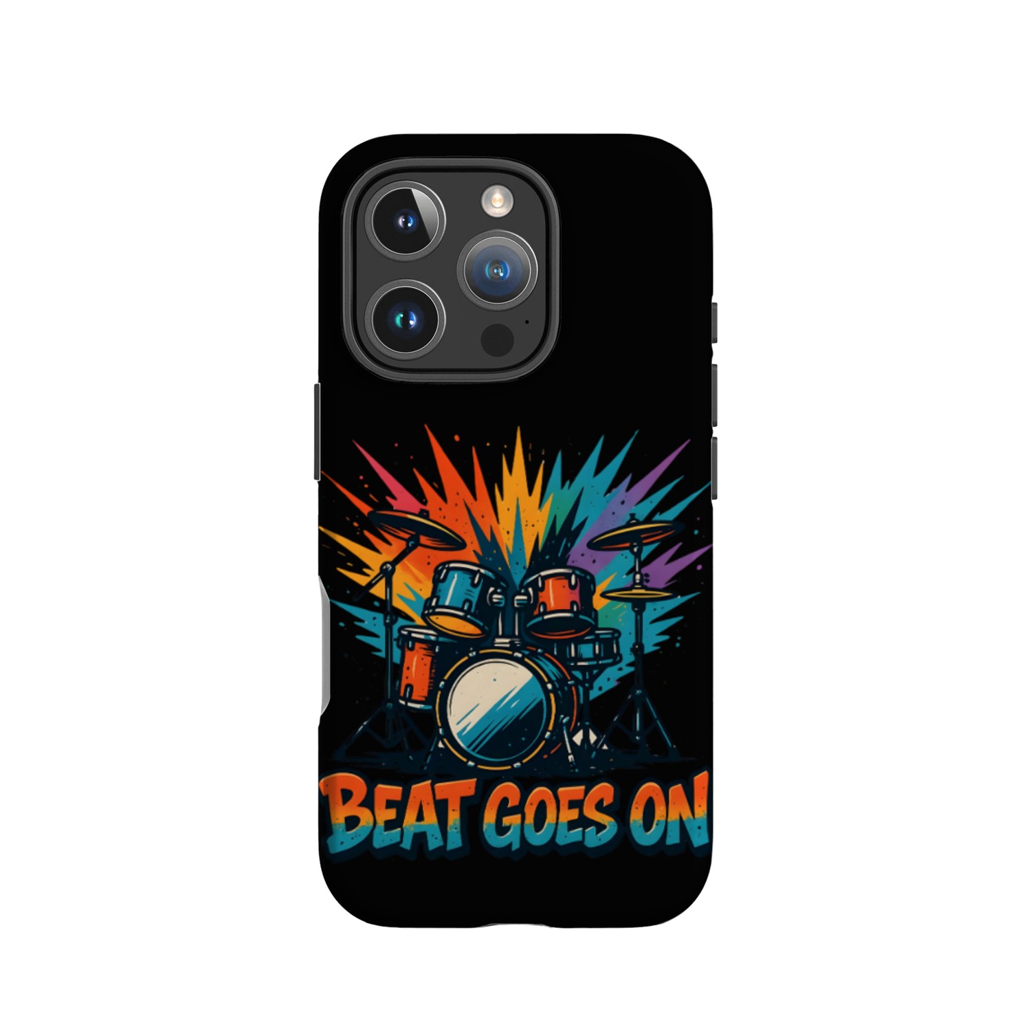 Beat Goes On Drum Set IPhone Cases