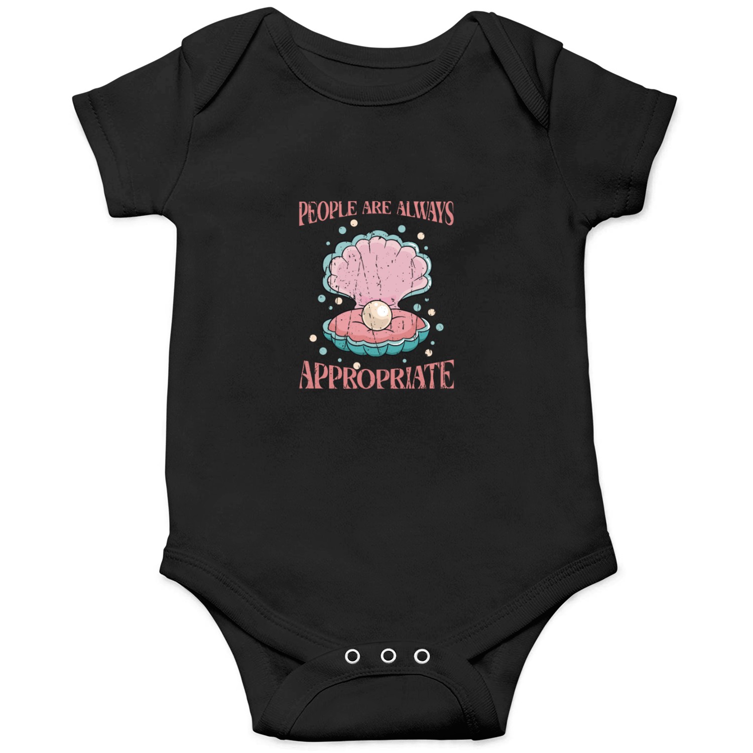 Pearls are always appropriate - pearl Onesies