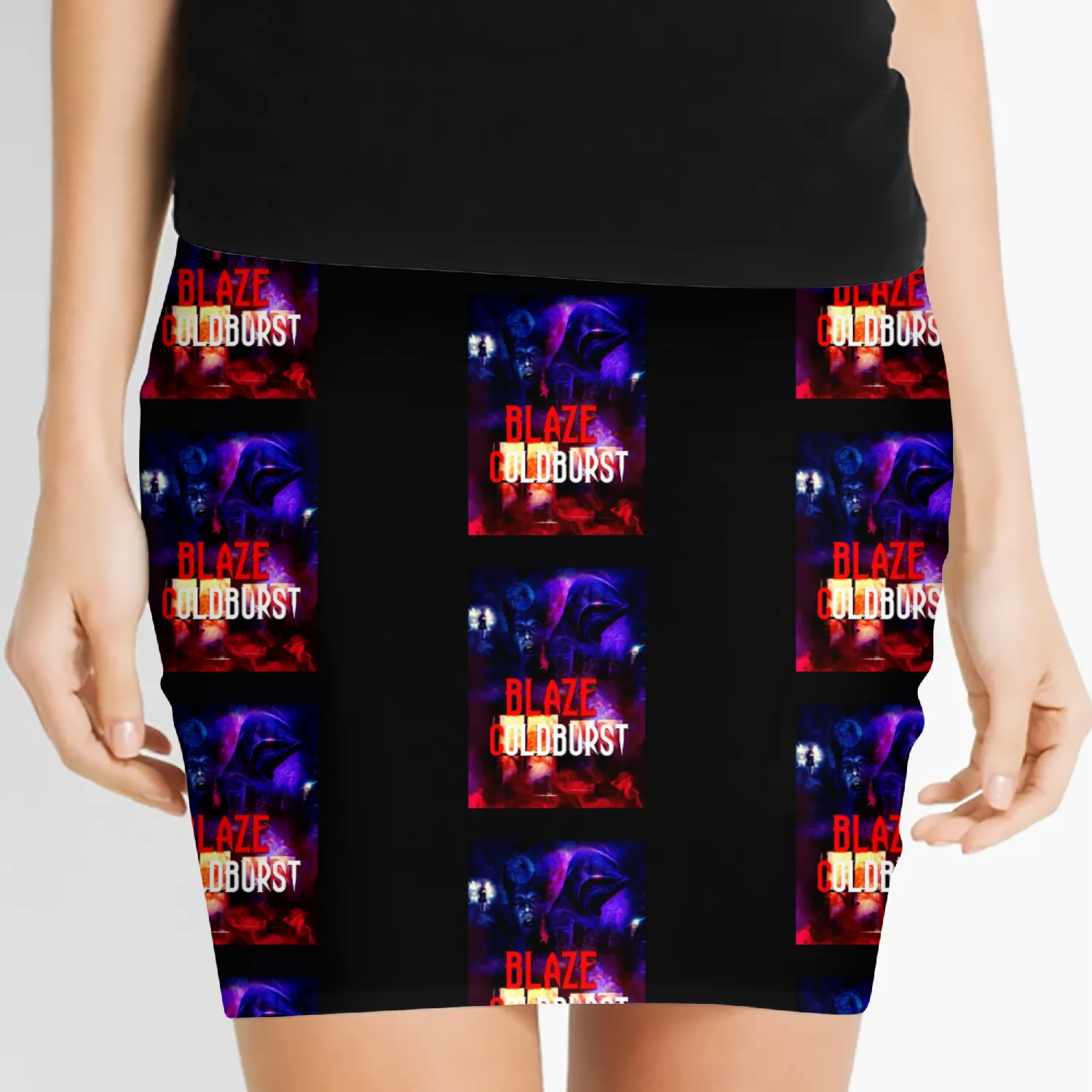 Blaze Goldburst Fantasy Book Thriller Women's Mini Skirts