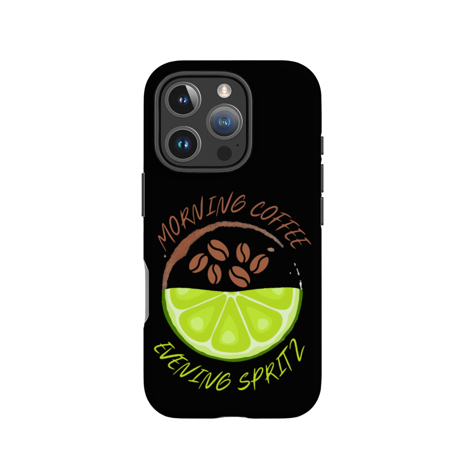 Morning Coffee Evening Spritz IPhone Cases