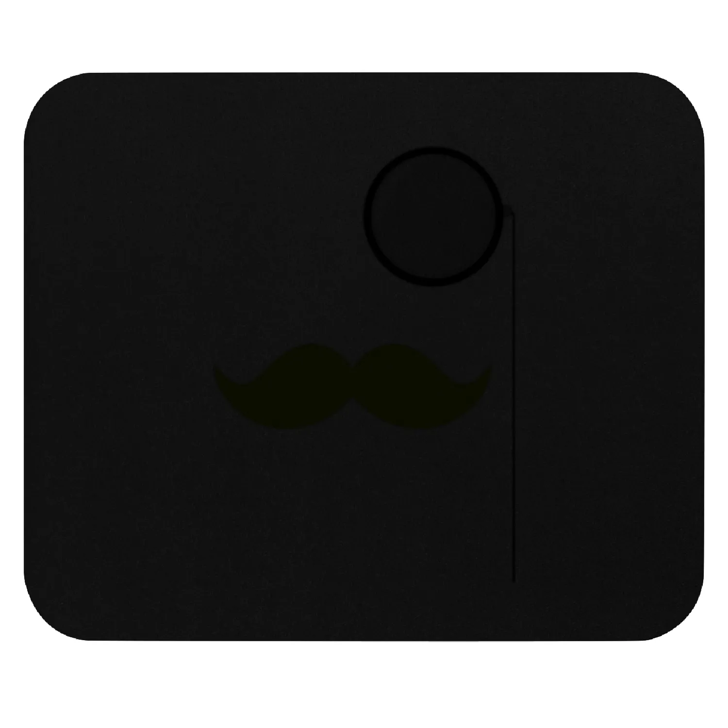 Monocle And Mustache Feel Like A Sir Mouse Pads