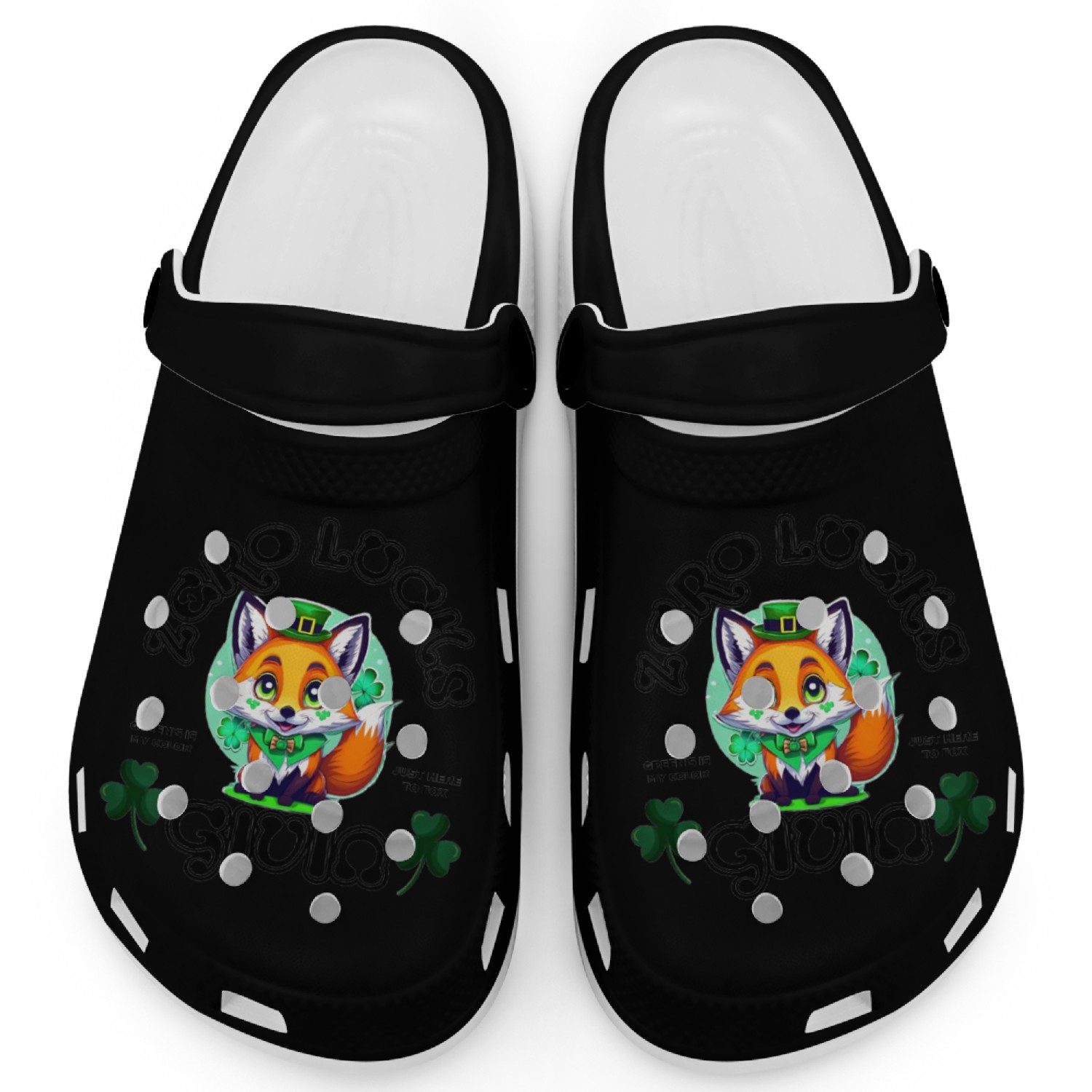 ZERO LUCKS GIVIN Clogs