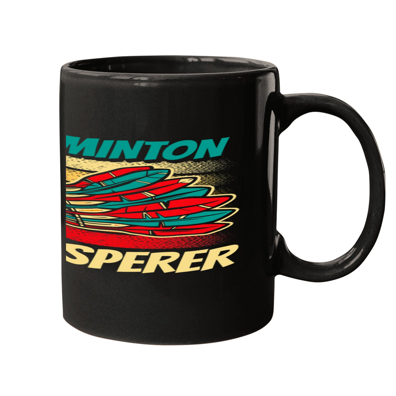 Badminton Whisperer Lover Match Player Team Mugs