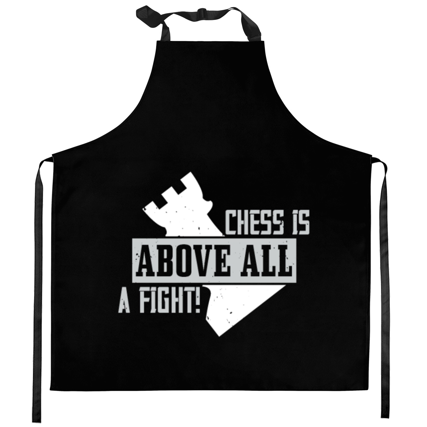 Chess is above all, a fight! Kitchen Aprons