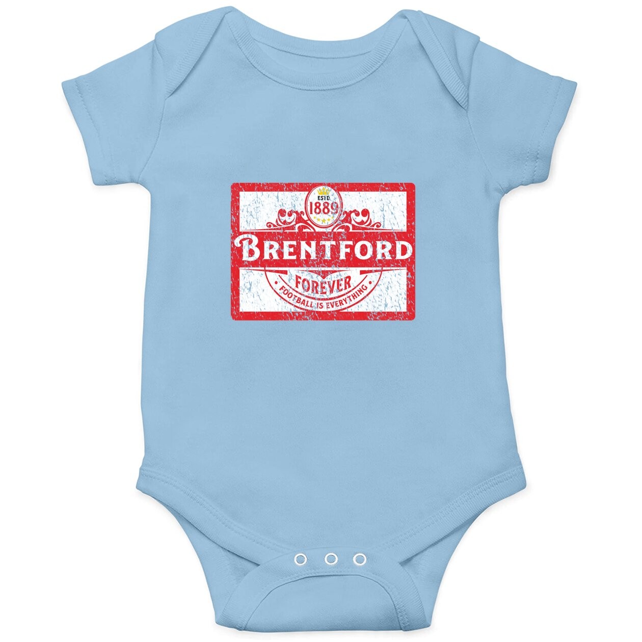 Football Is Everything Brentford Heritage Era Baby Bodysuit
