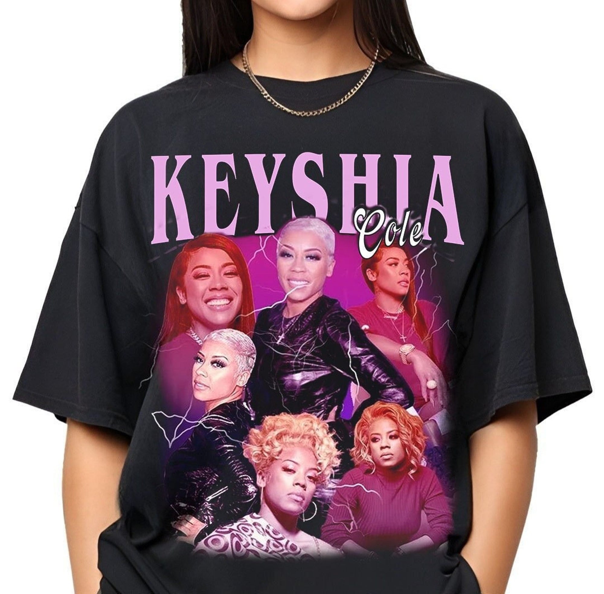 Keyshia Cole 90s Vintage Shirt, The Love Hard Tour 2024 Keyshia Cole Shirt, Keyshia Cole Fan Gift, Keyshia Cole Merch, Keyshia Cole Shirt