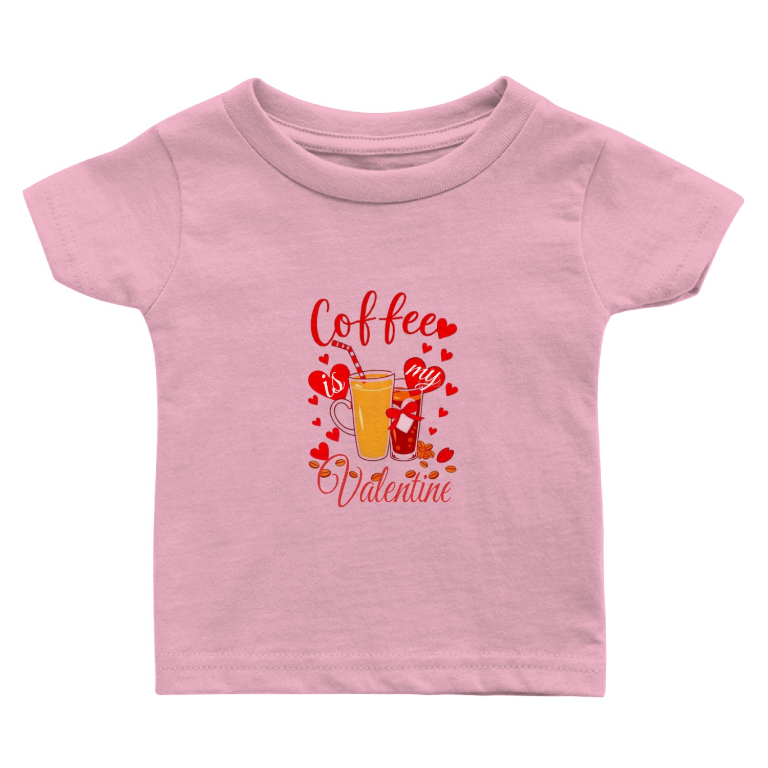 Coffee is my Valentine Baby T Shirts