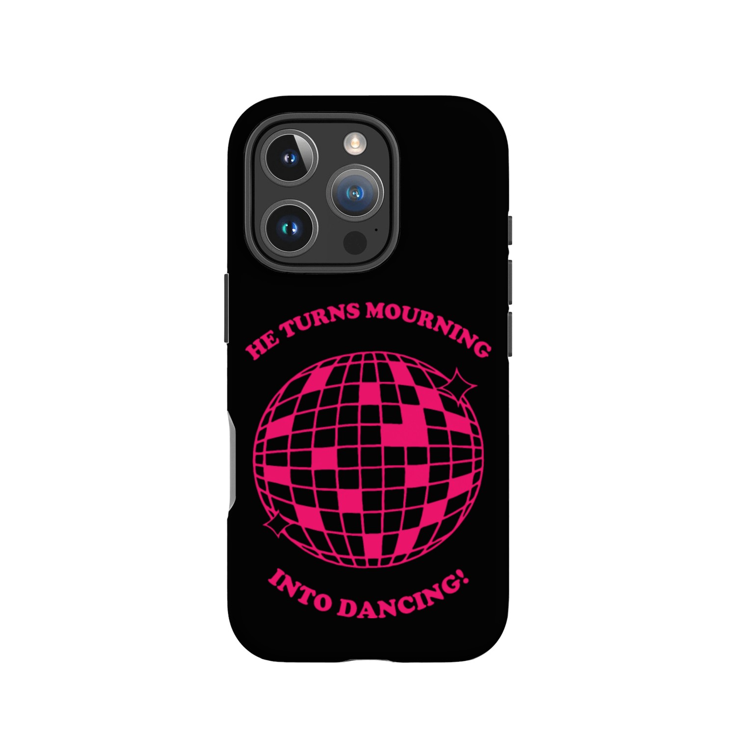 He Turns Mourning Into Dancing IPhone Cases