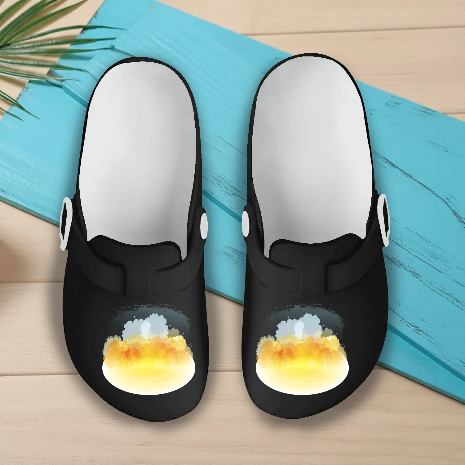 Nature design. Slip On Clogs