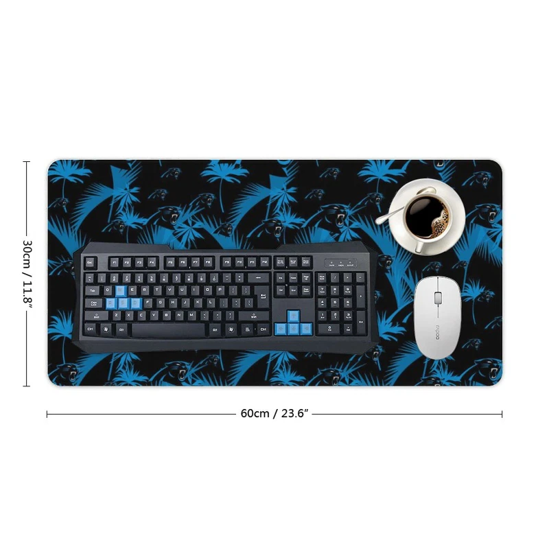 Carolina Panthers Desk Mat Protect The Desk Printed Table Mat Decoration