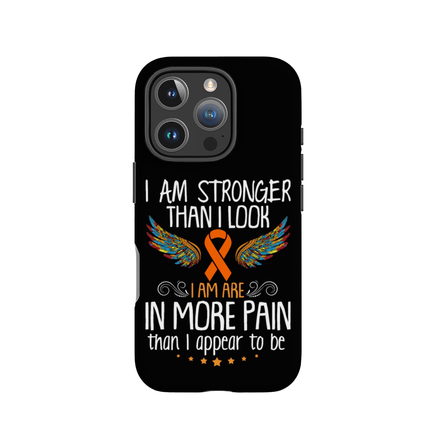 I Am Stronger Than I Look IPhone Cases