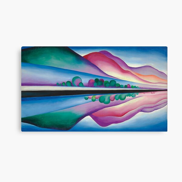 Georgia O'Keeffe Lake George Reflection Canvas