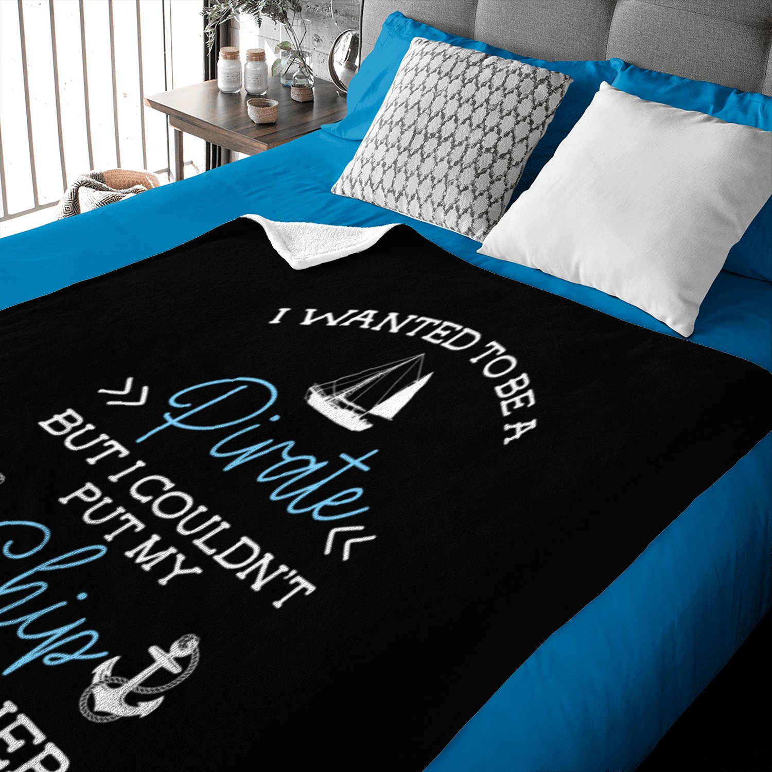 Ship Sailing Sport Sea Waves Baby Blankets